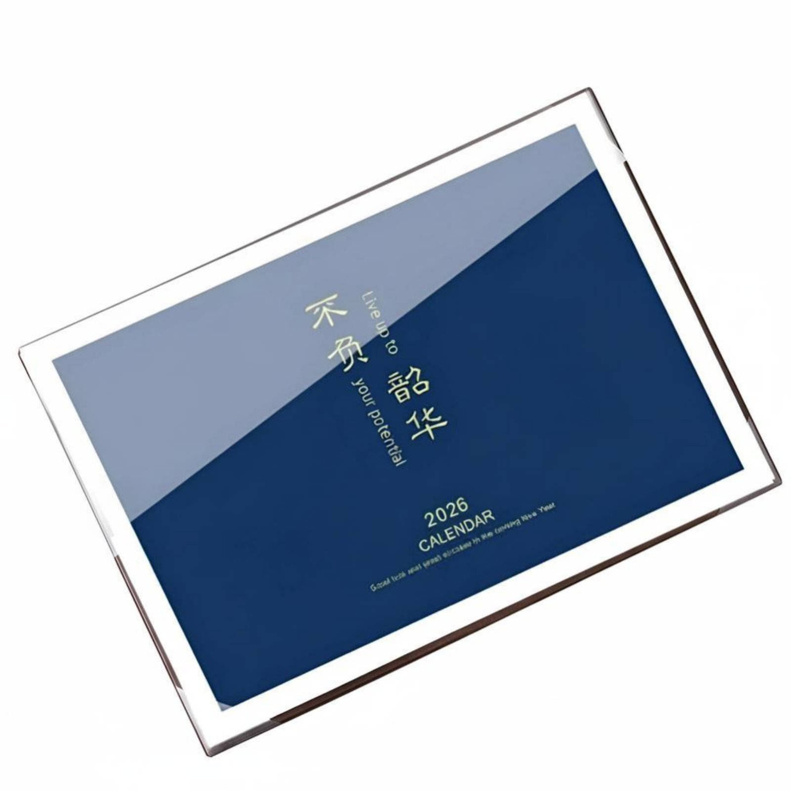 Desk Calendar Pad 2026
