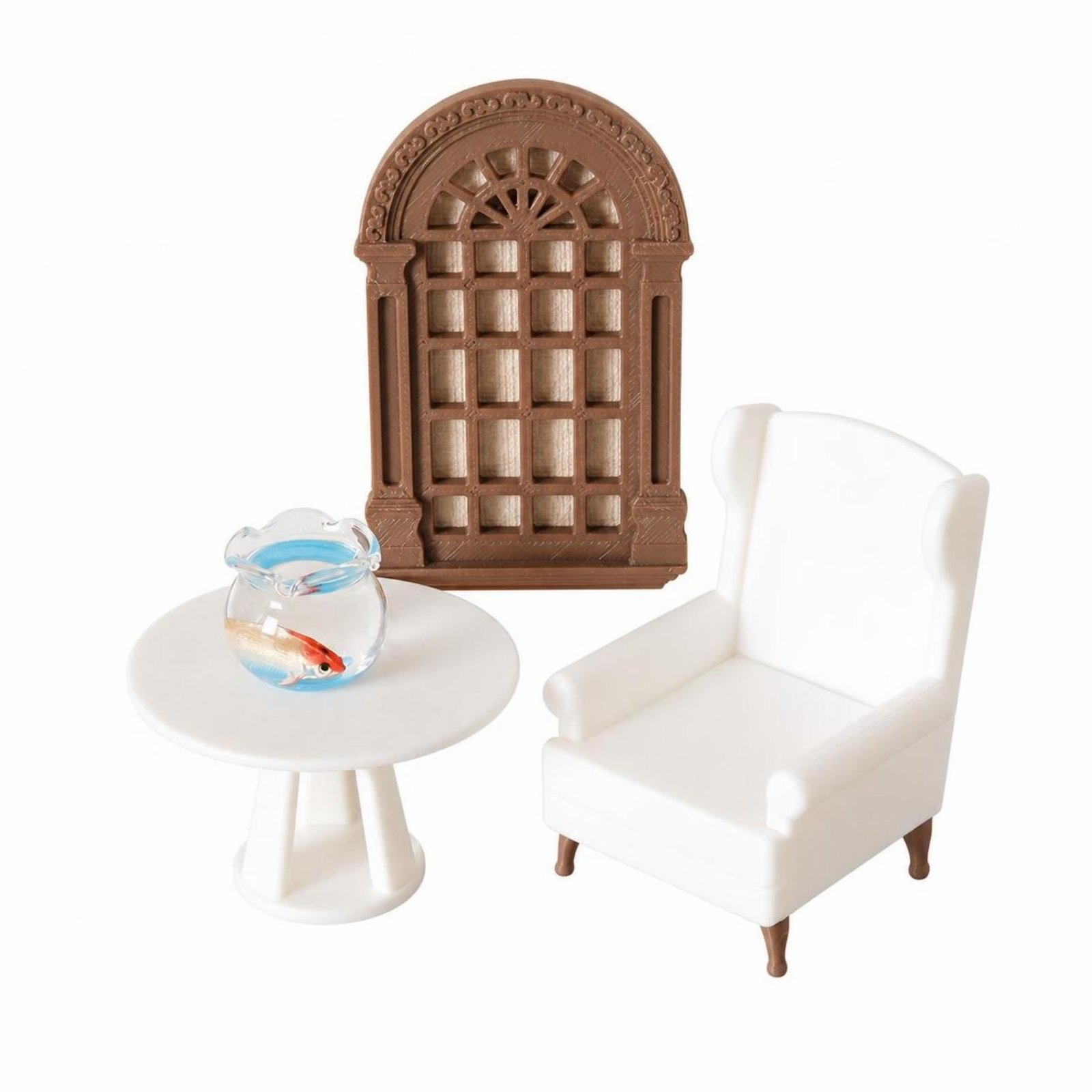 4-Piece Miniature Table and Chair