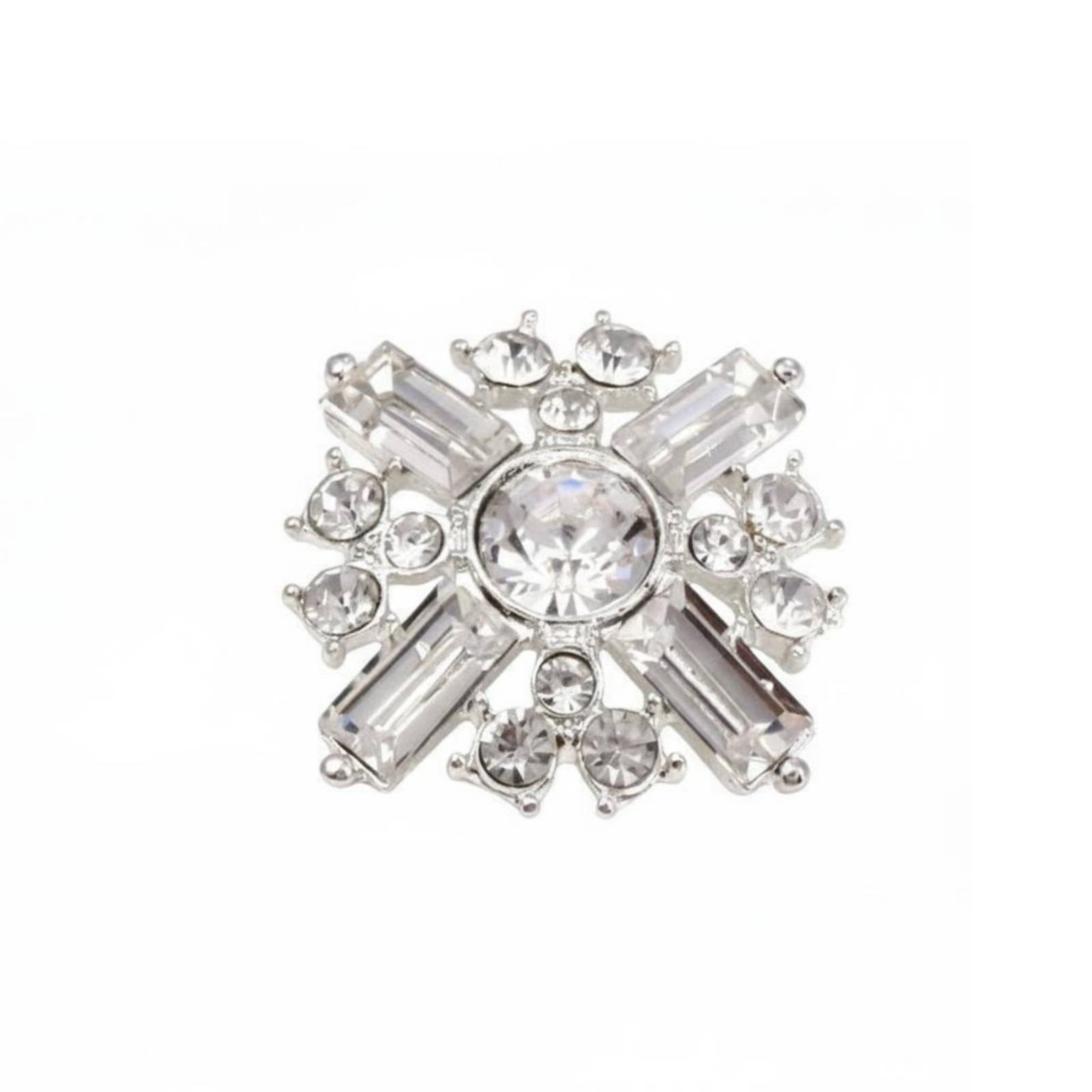 Crystal Rhinestone Button