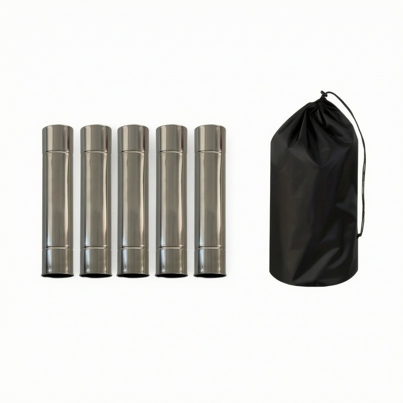 5-Piece Chimney Tube with Storage Bag