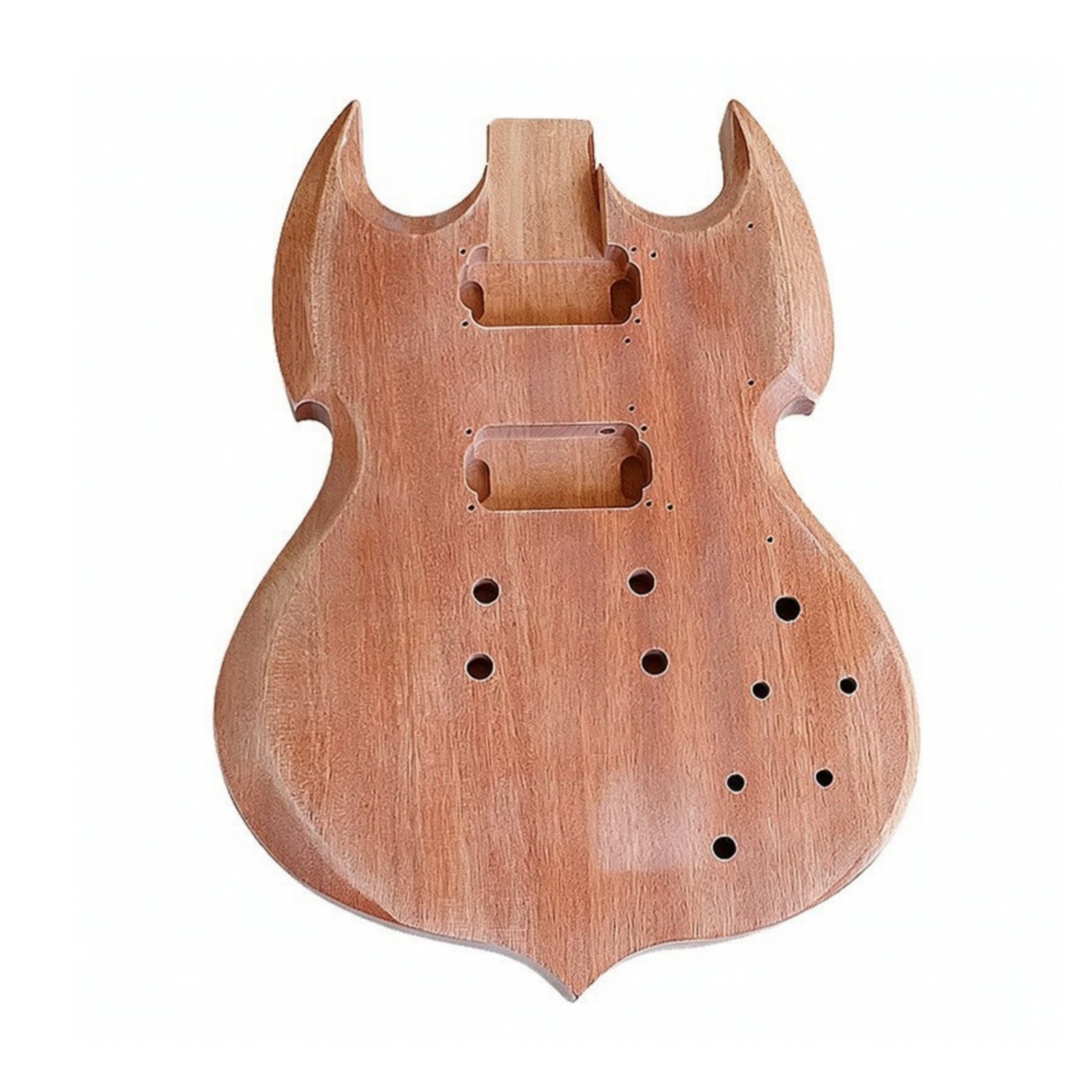 Unfinished Guitar Body with Pickup Cavities