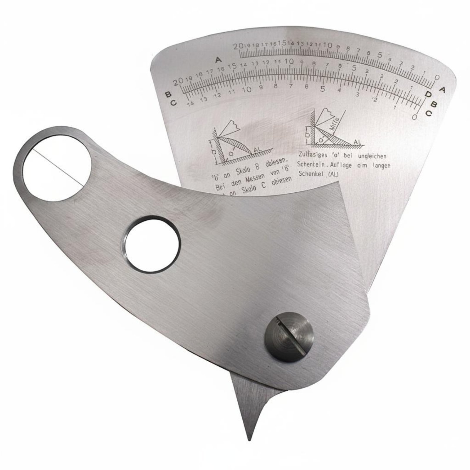 Stainless Steel Weld Gauge