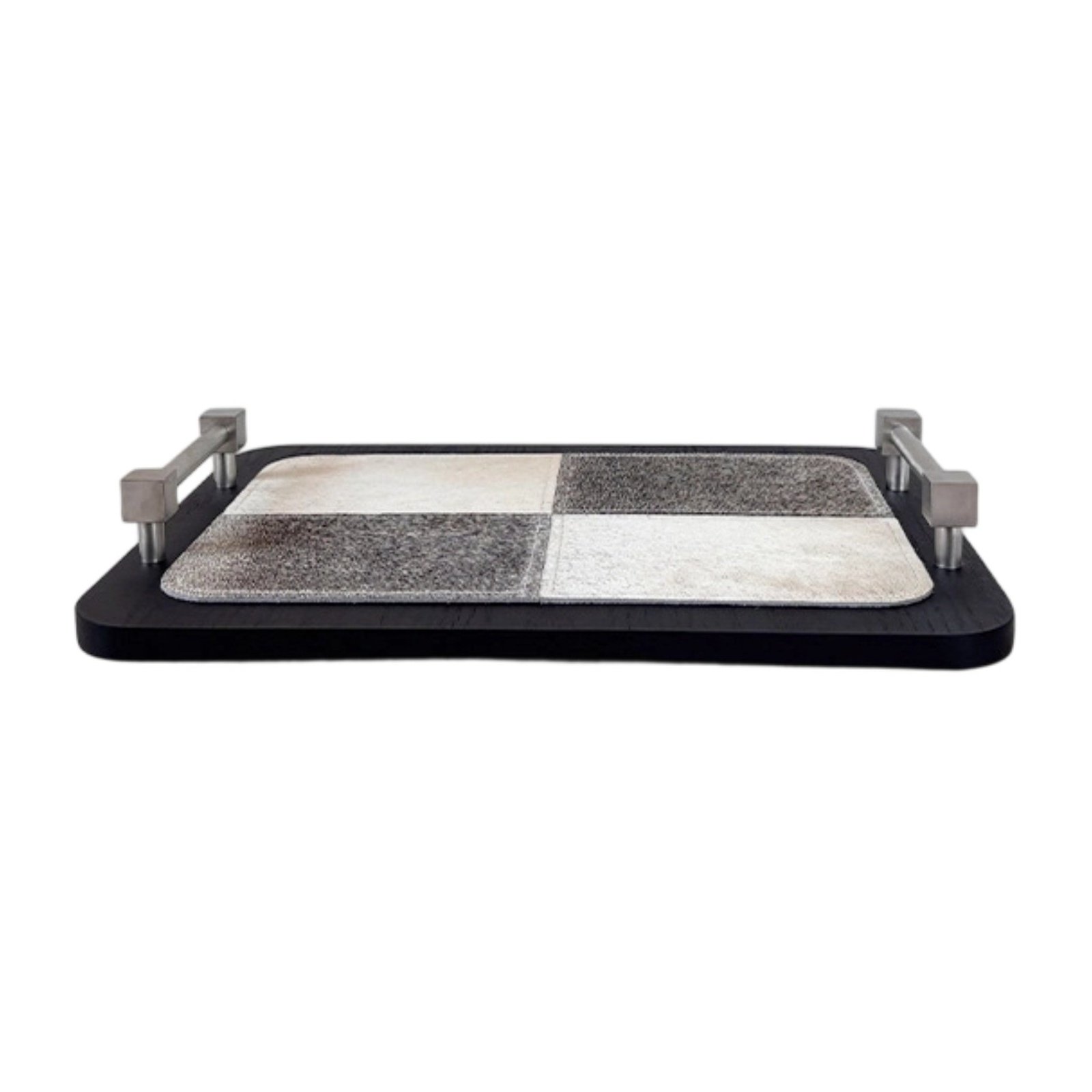 Rectangular Decorative Tray with Handles