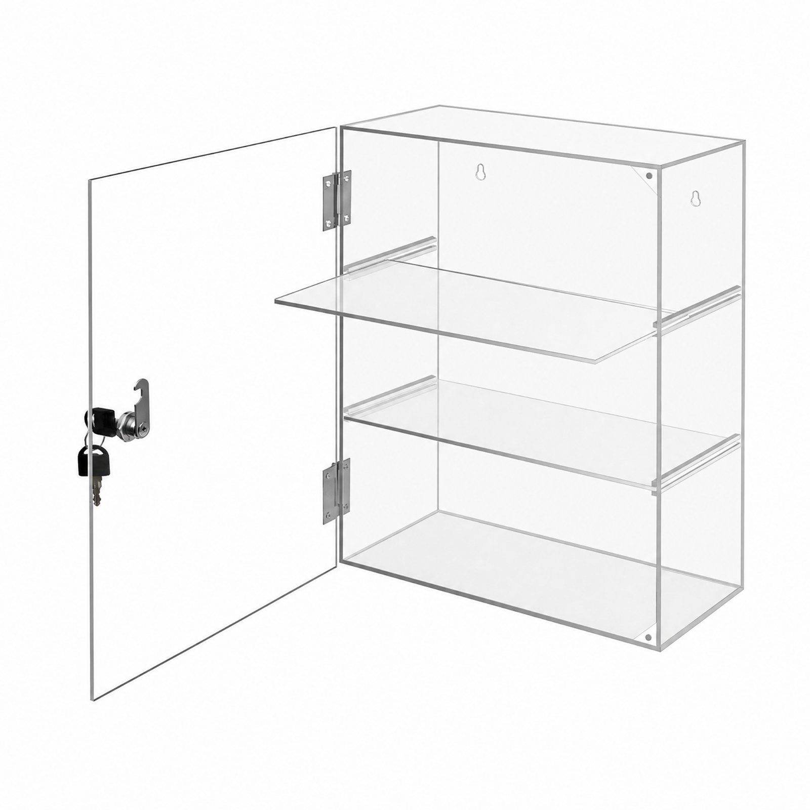 Clear Acrylic Wall Display Case