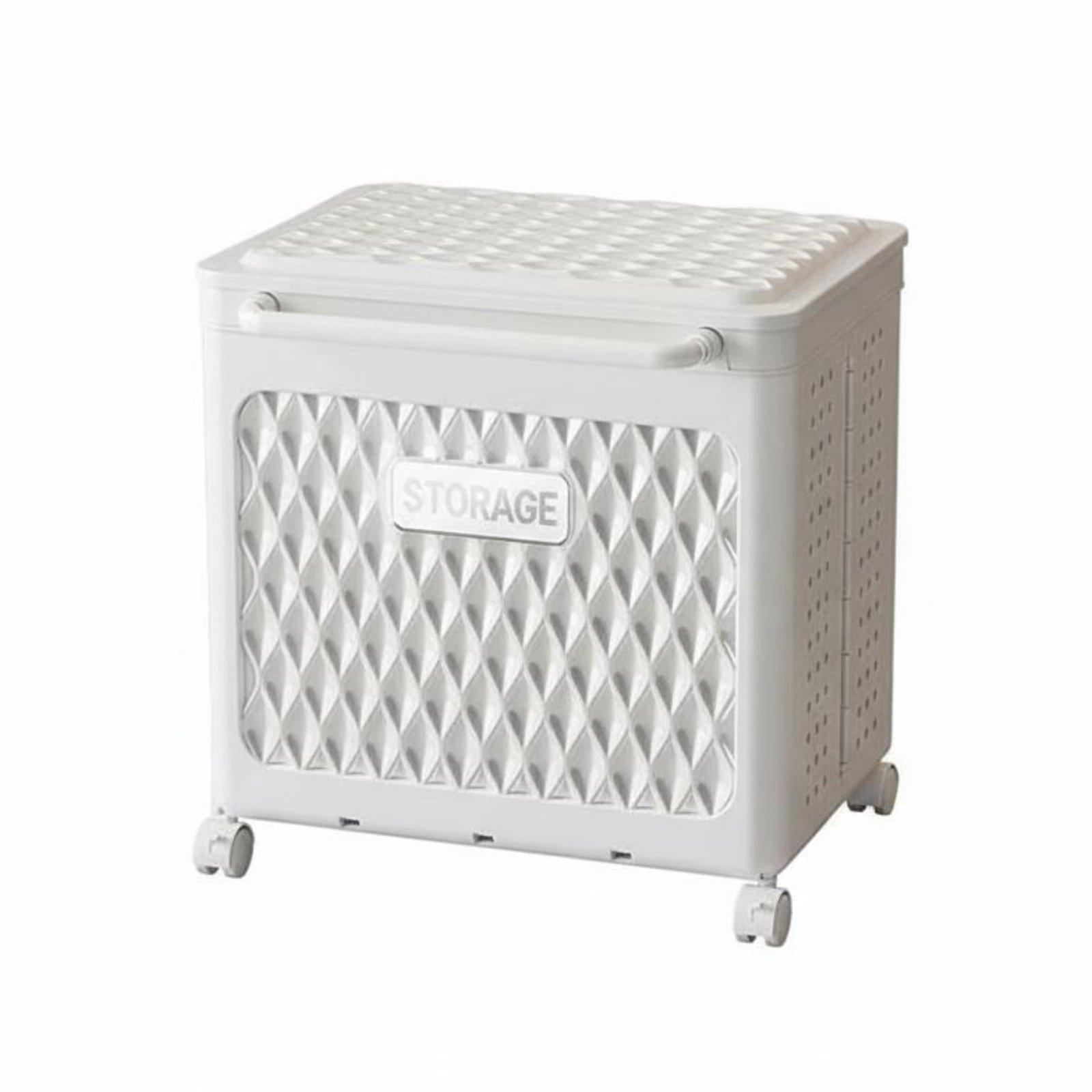 Divided Laundry Sorter Cart