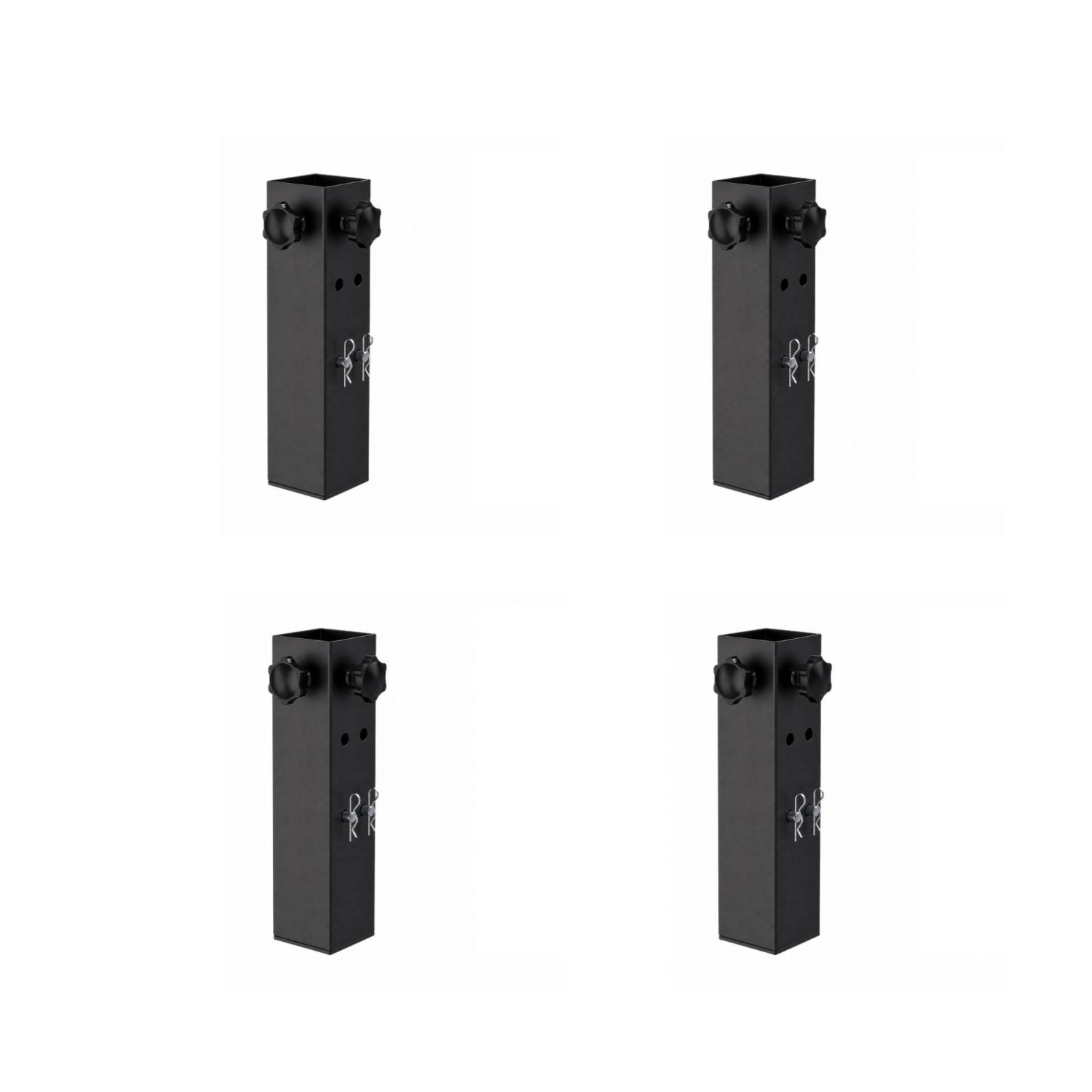 4-Piece Folding Table Leg Extenders
