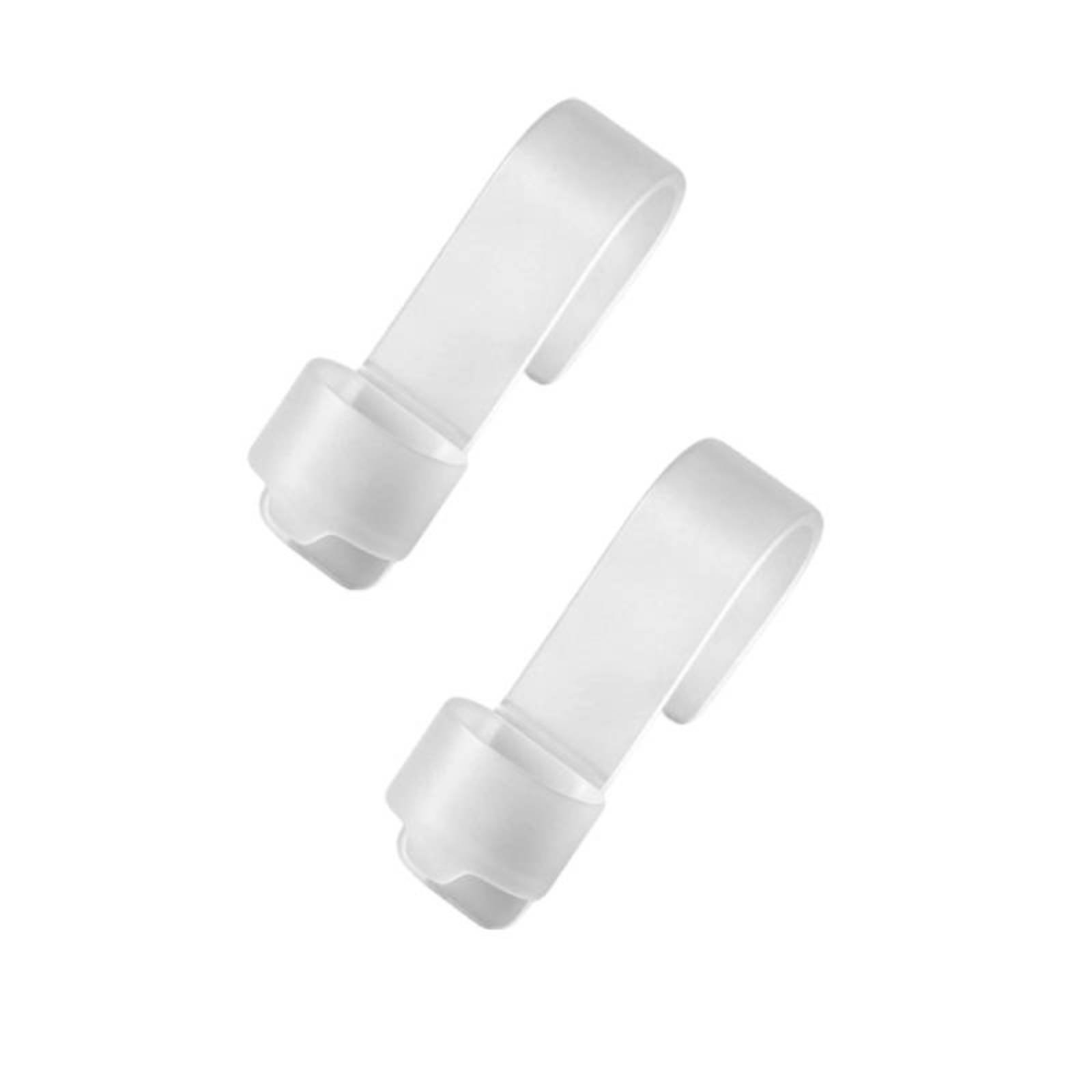 2-Piece Shower Curtain Rod Hooks