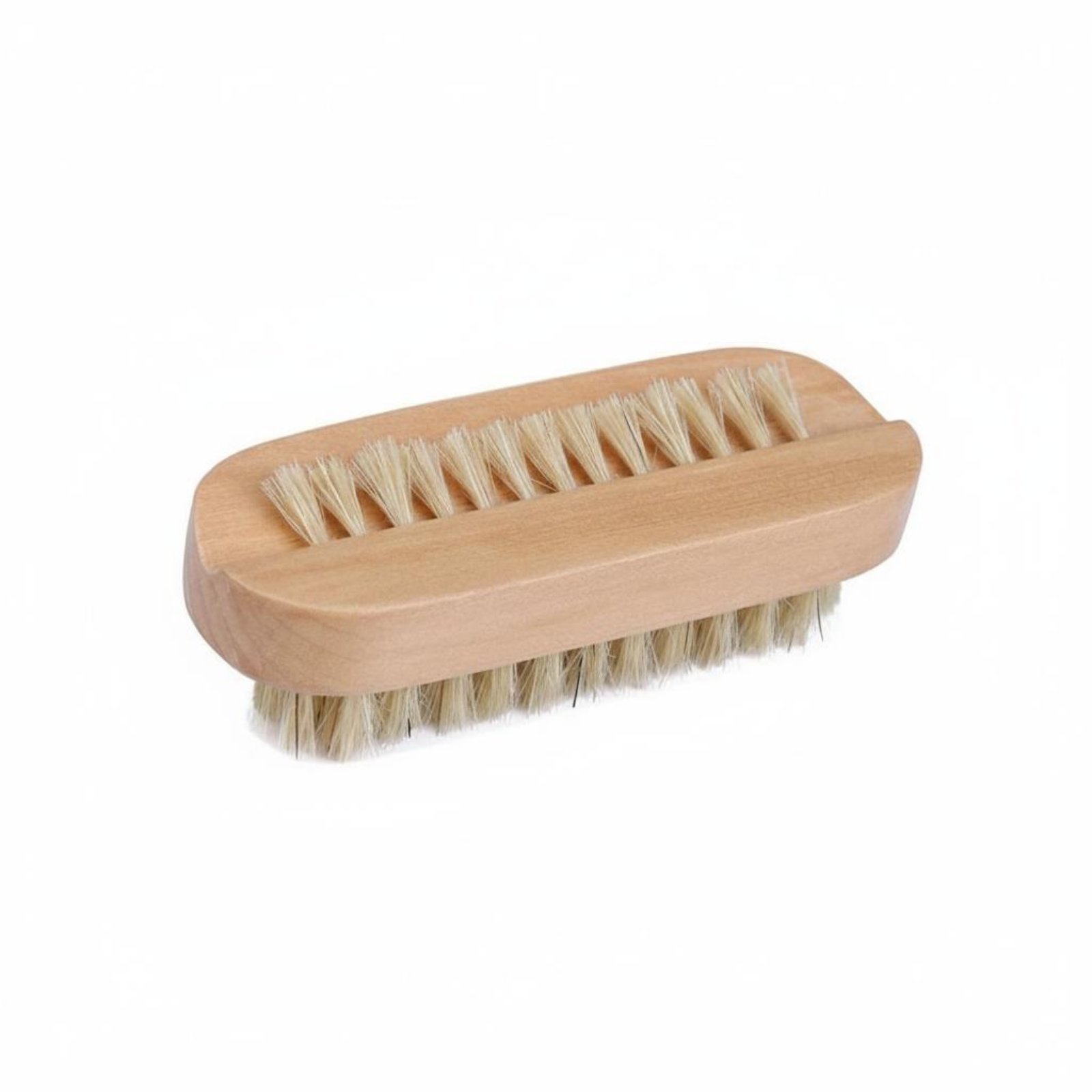 Double-Sided Foot Brush Wooden Handle