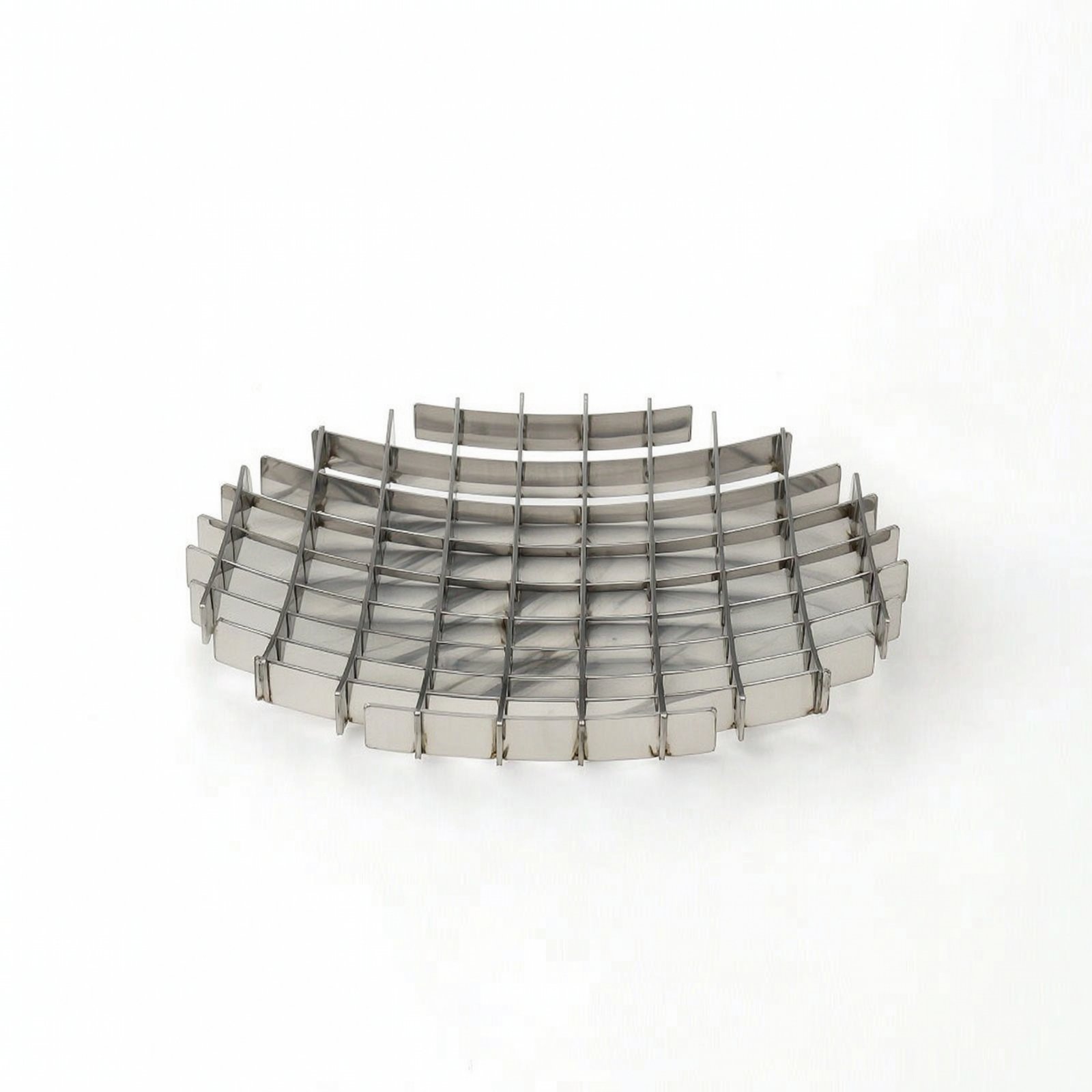 Stainless Steel Fruit Tray – 25-25-4cm, Round