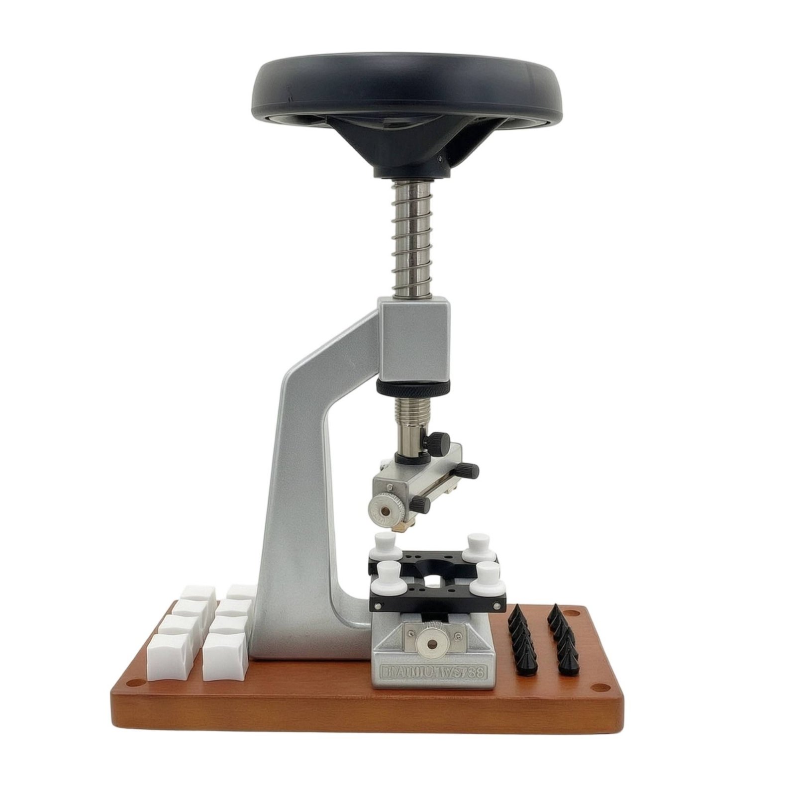 Watch Case Opener with Wooden Base