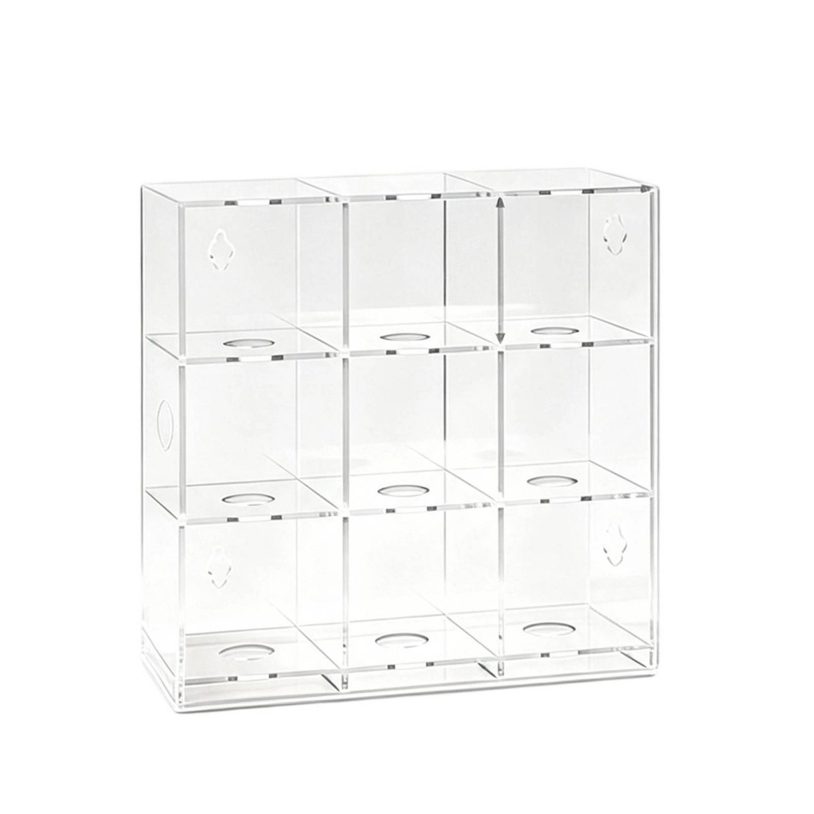 Acrylic Golf Ball Display Case – 9-slot