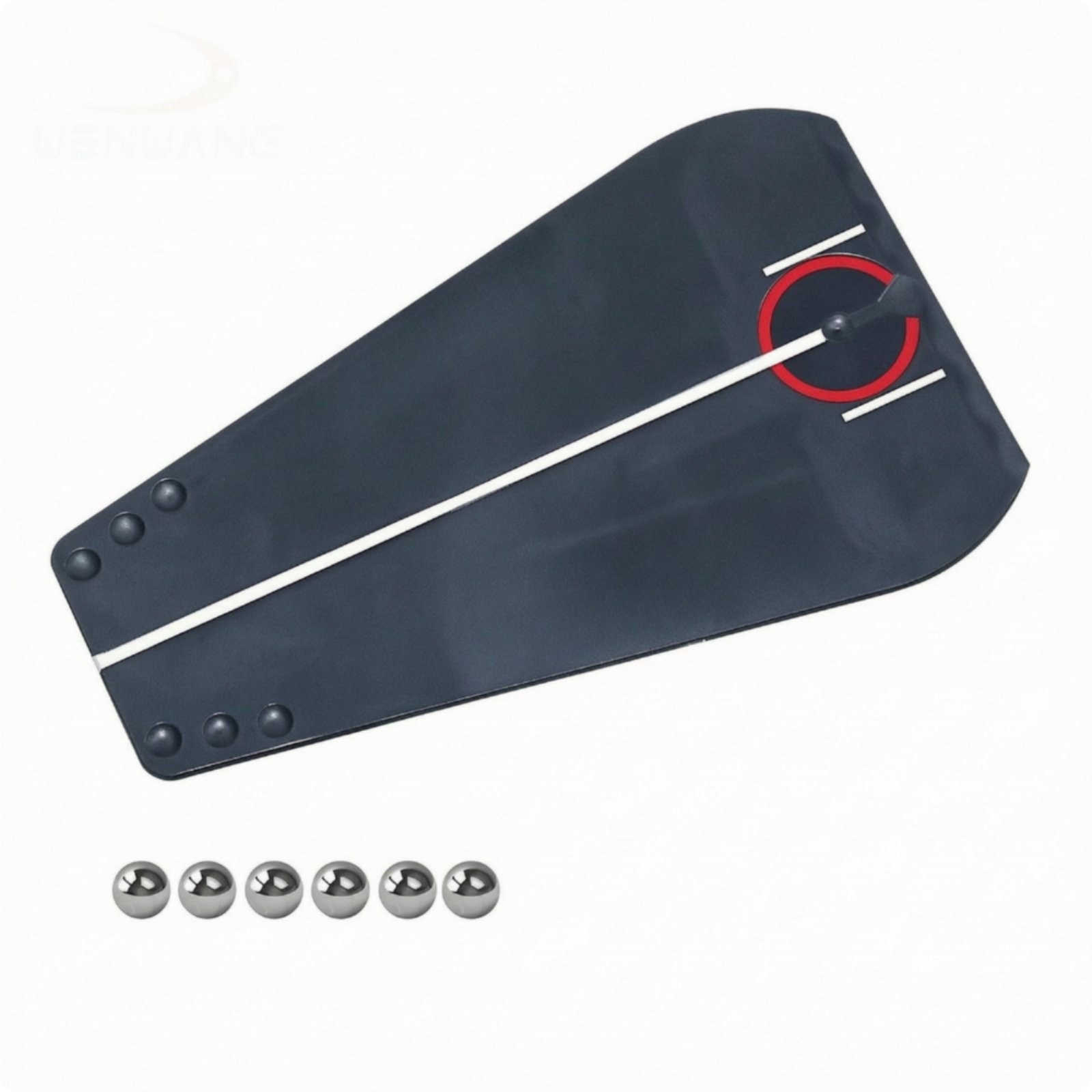 Golf Putting Practice Board with Alignment Line