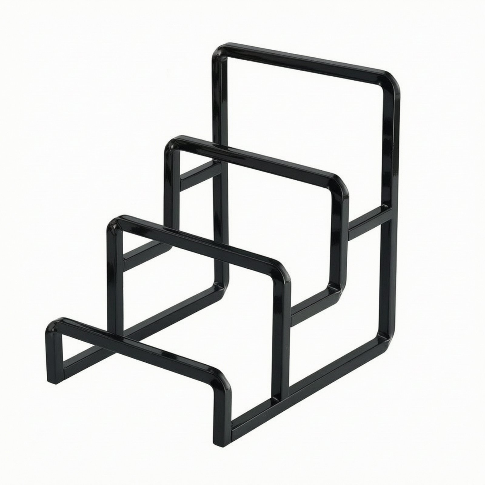 Three-Tier Metal Display Rack