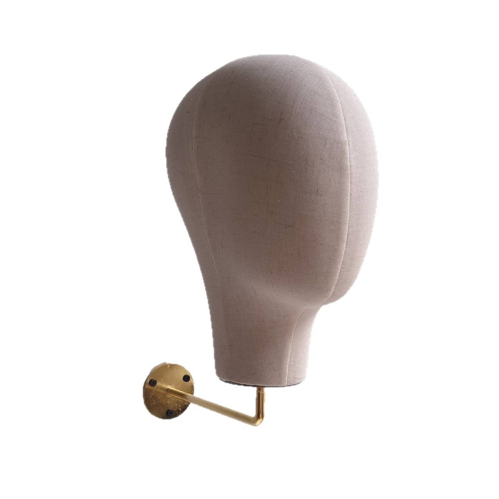 Wall-Mounted Hat Display Head