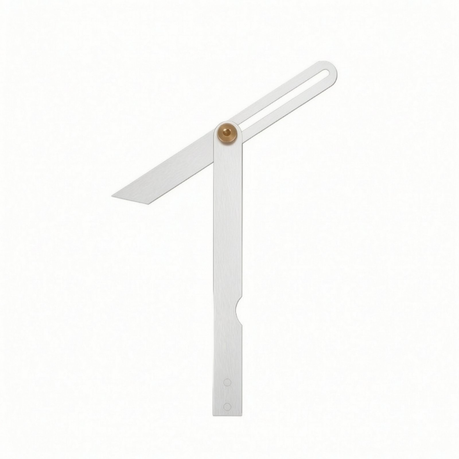 Stainless Steel Angle Ruler with Sliding Arms