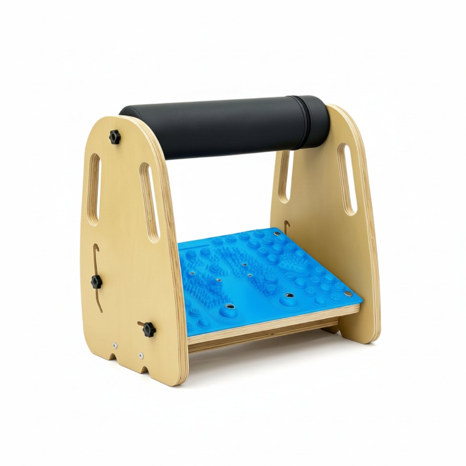 Wooden Footrest with Massage Insert