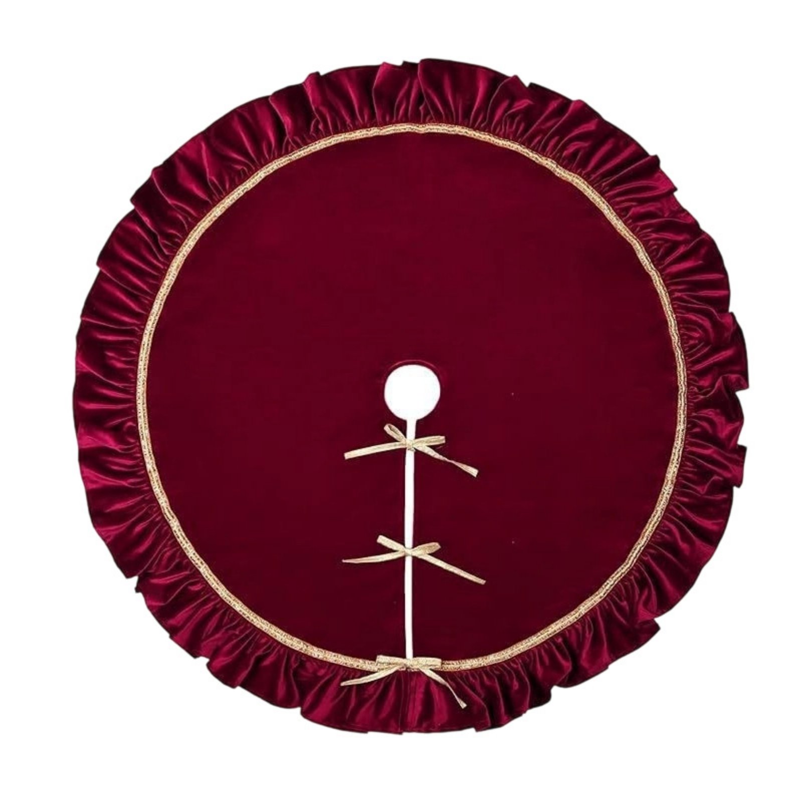 Velvet Christmas Tree Skirt