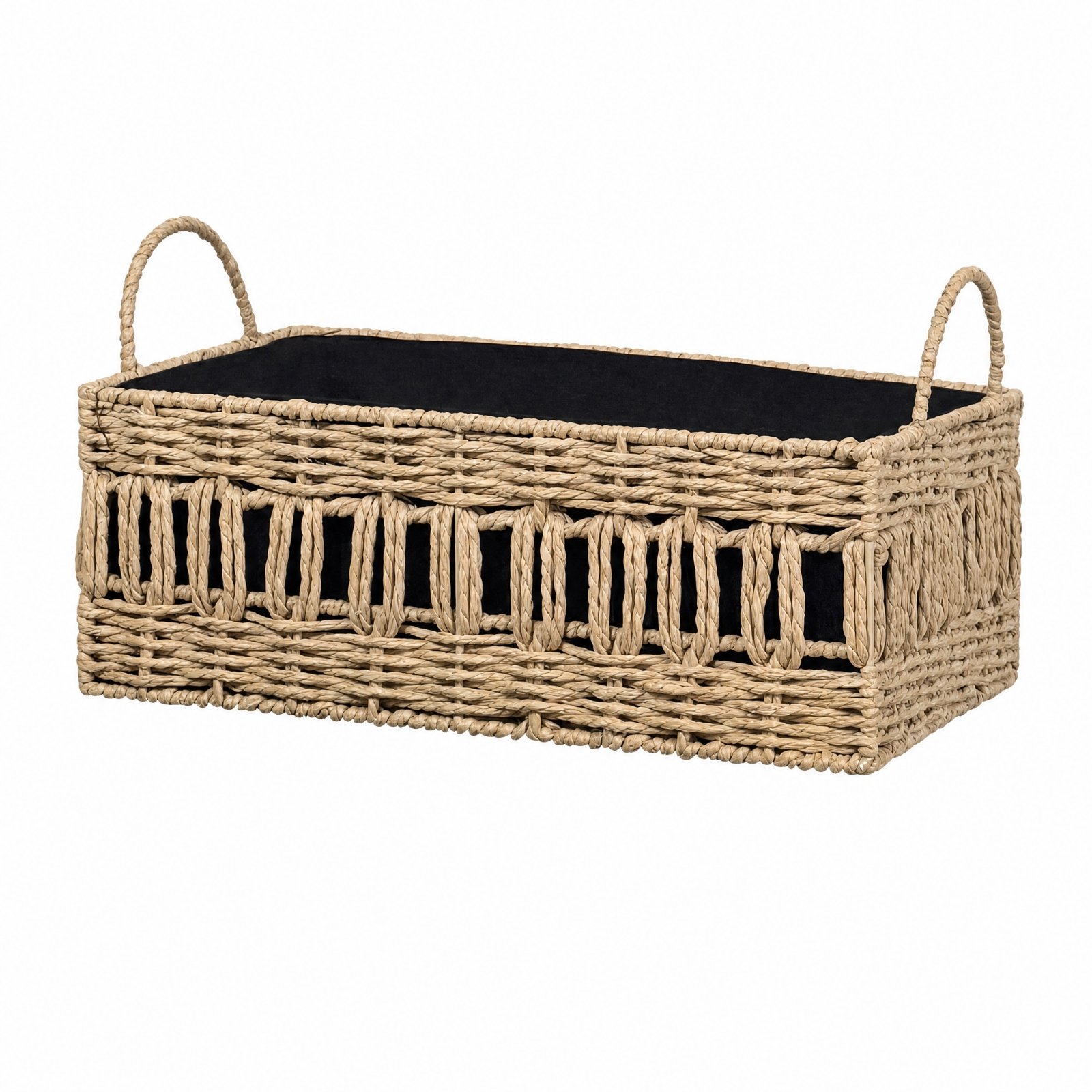 Storage Bin Rattan-Look