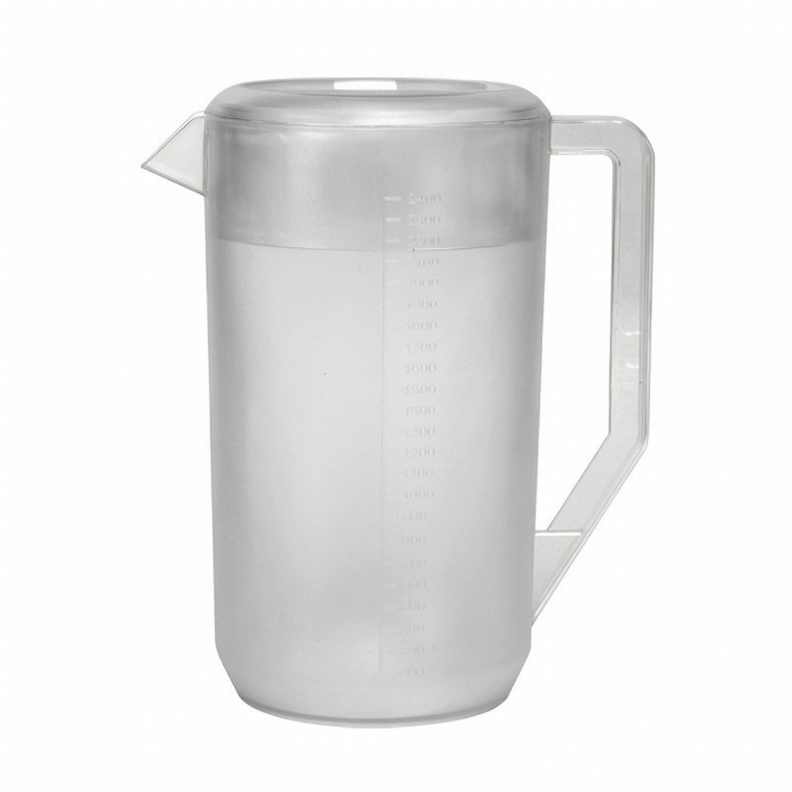 Graduated Water Pitcher with Lid