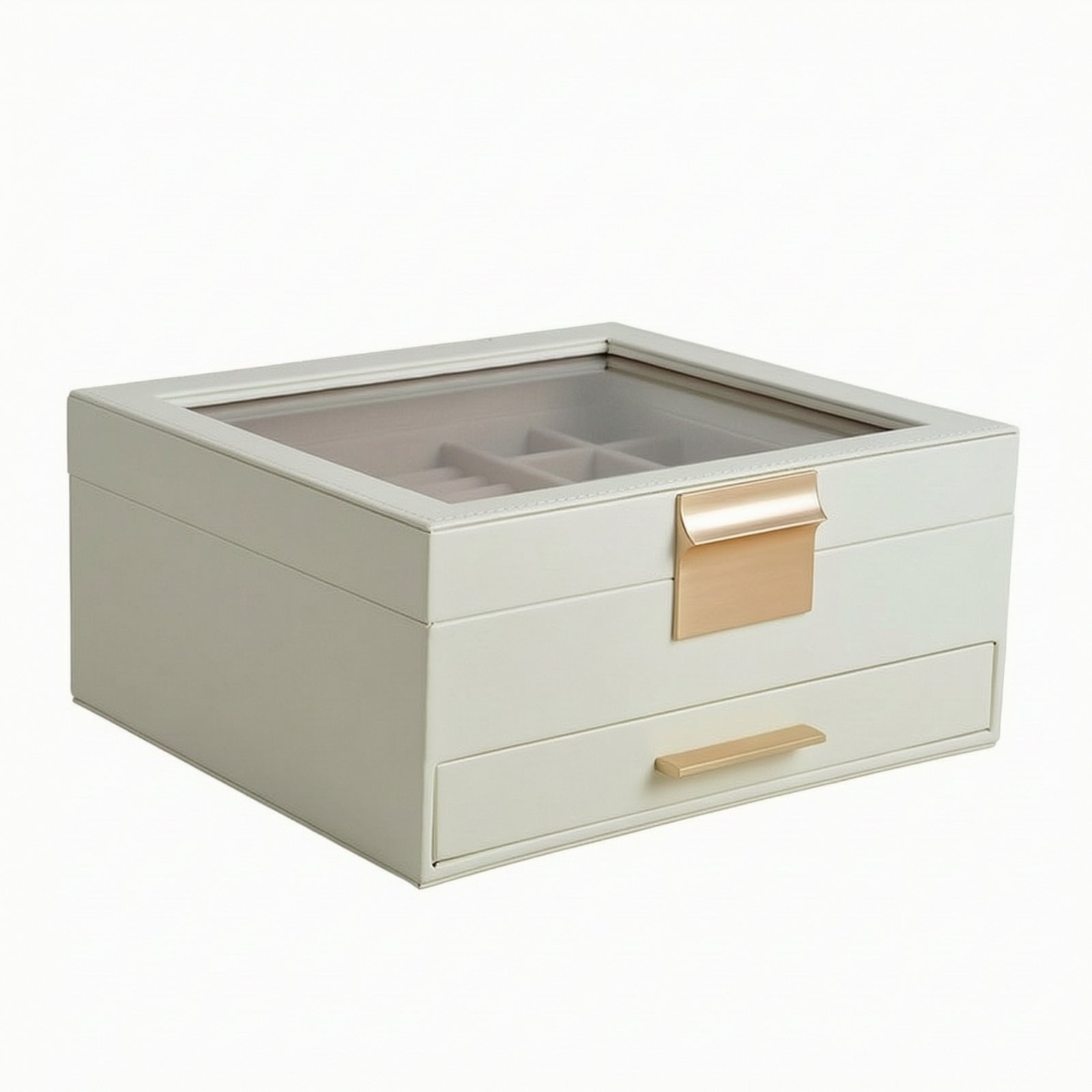 Jewelry Box with Window Lid