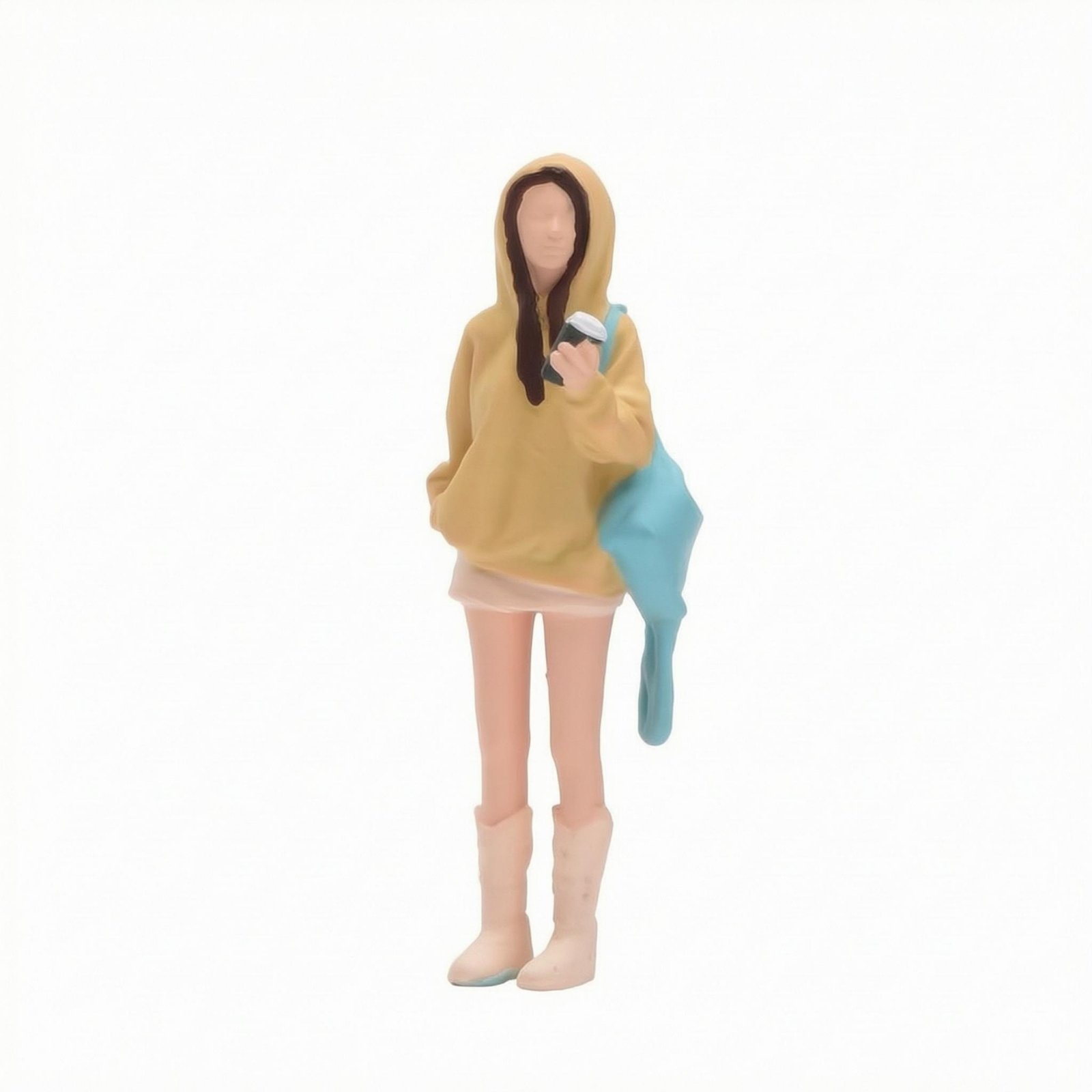 Hooded Girl Figurine