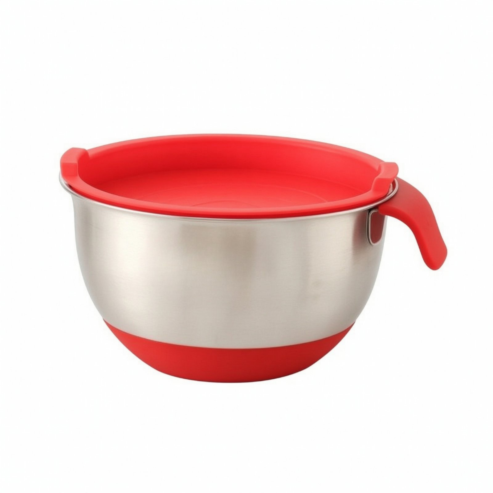 Stainless Steel Mixing Bowl – 16cm, with Lid