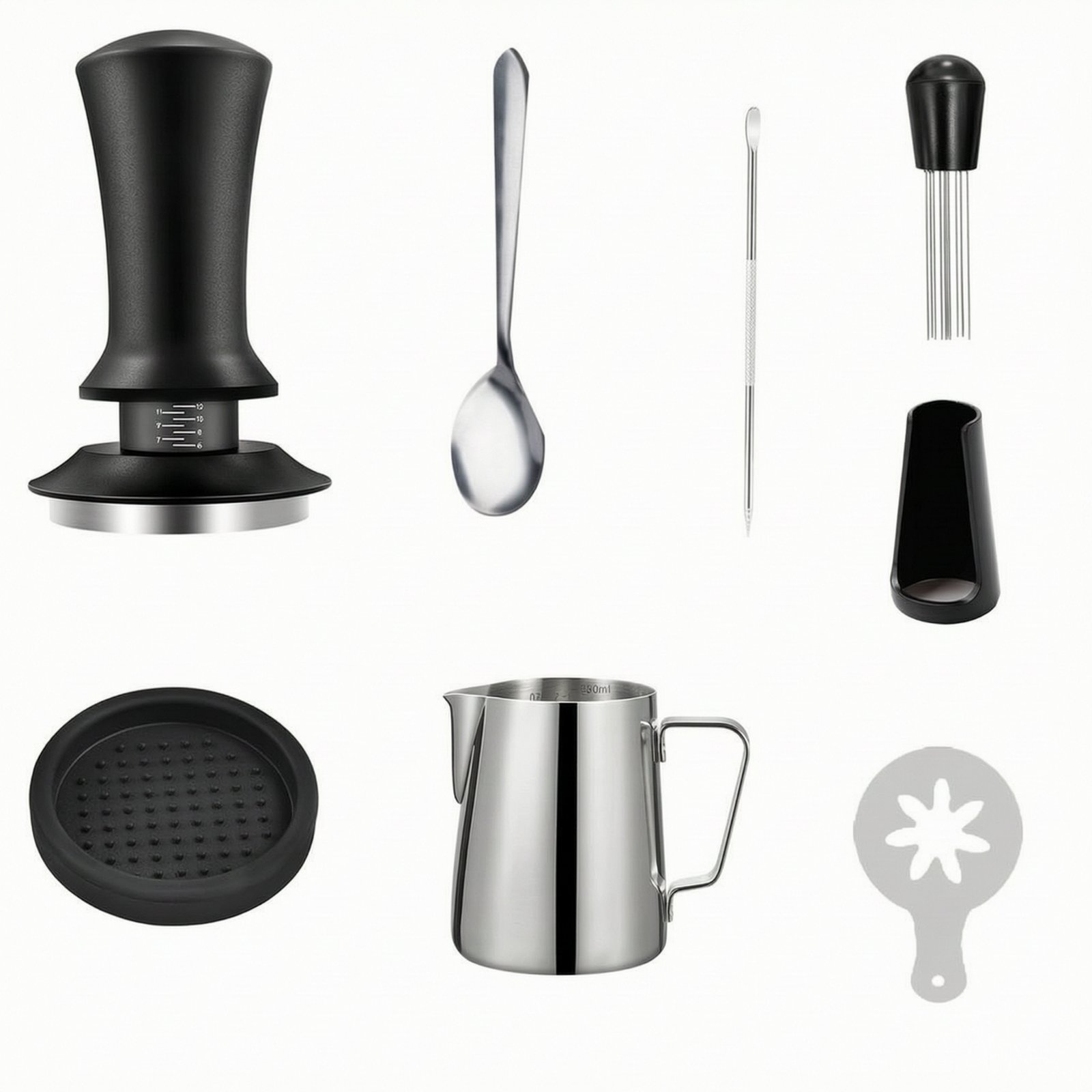 Espresso Tamper Kit with Pitcher