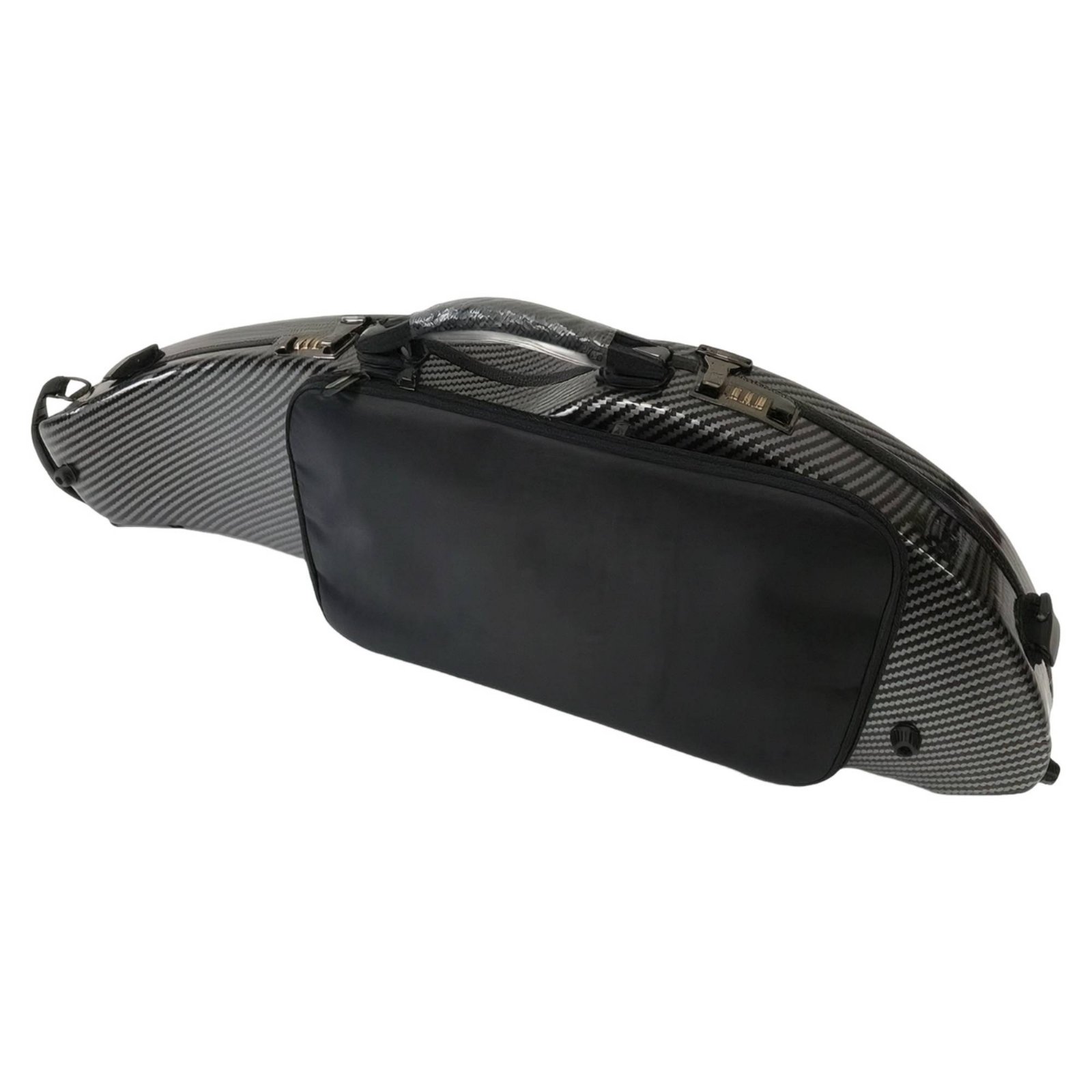 Carbon Fiber Violin Case – Black, Arc Shape