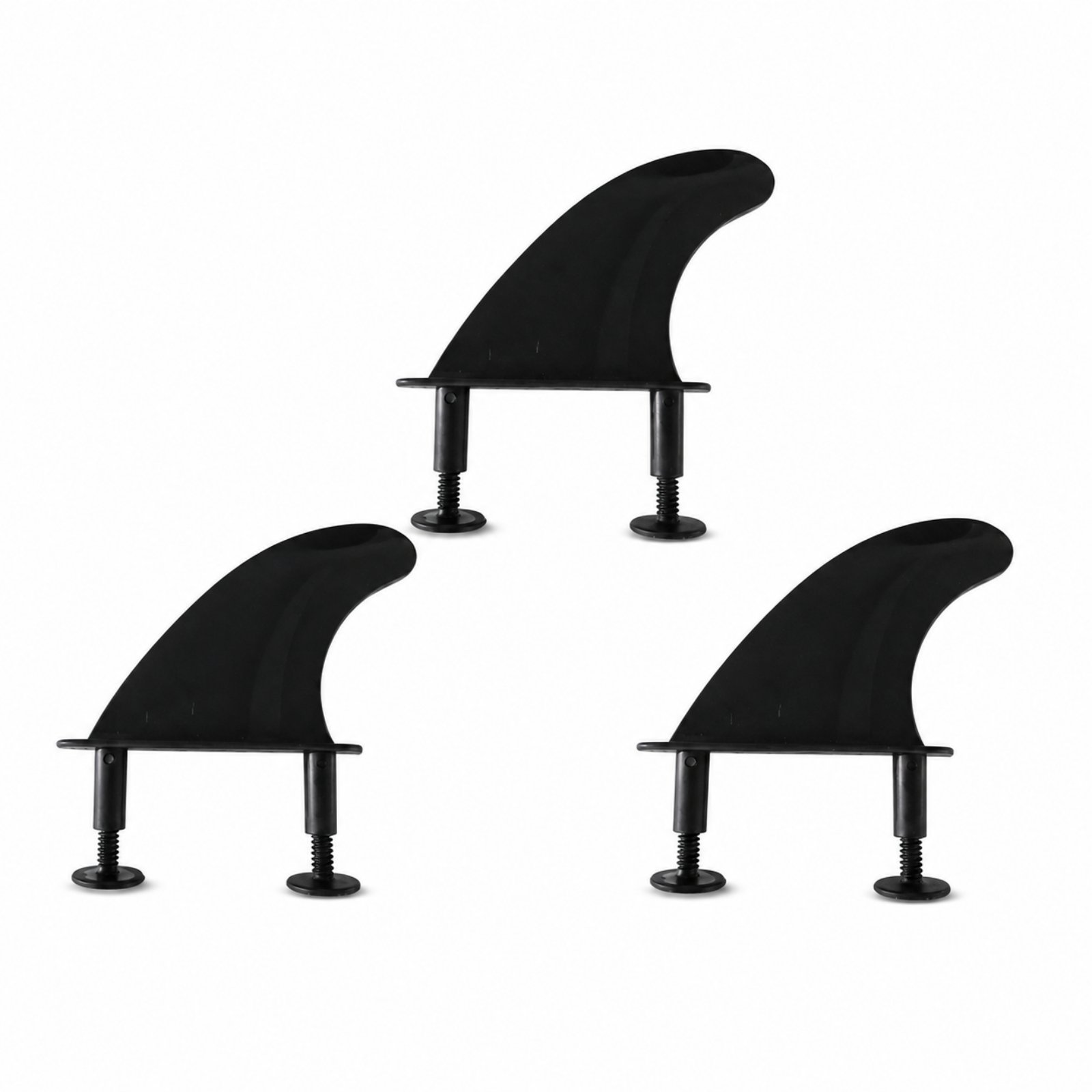 3-Piece Surfing Board Rear Fin