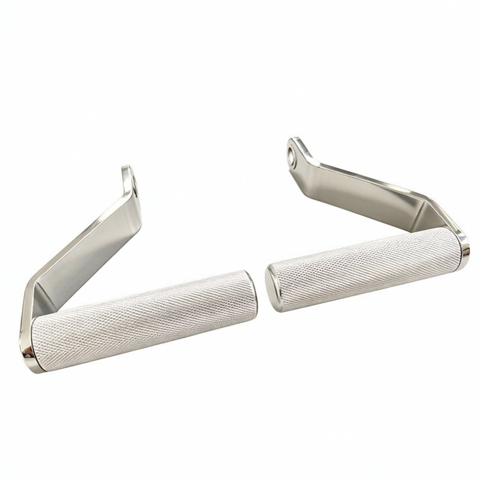 L-Shaped Cable Handle with Knurled Grip