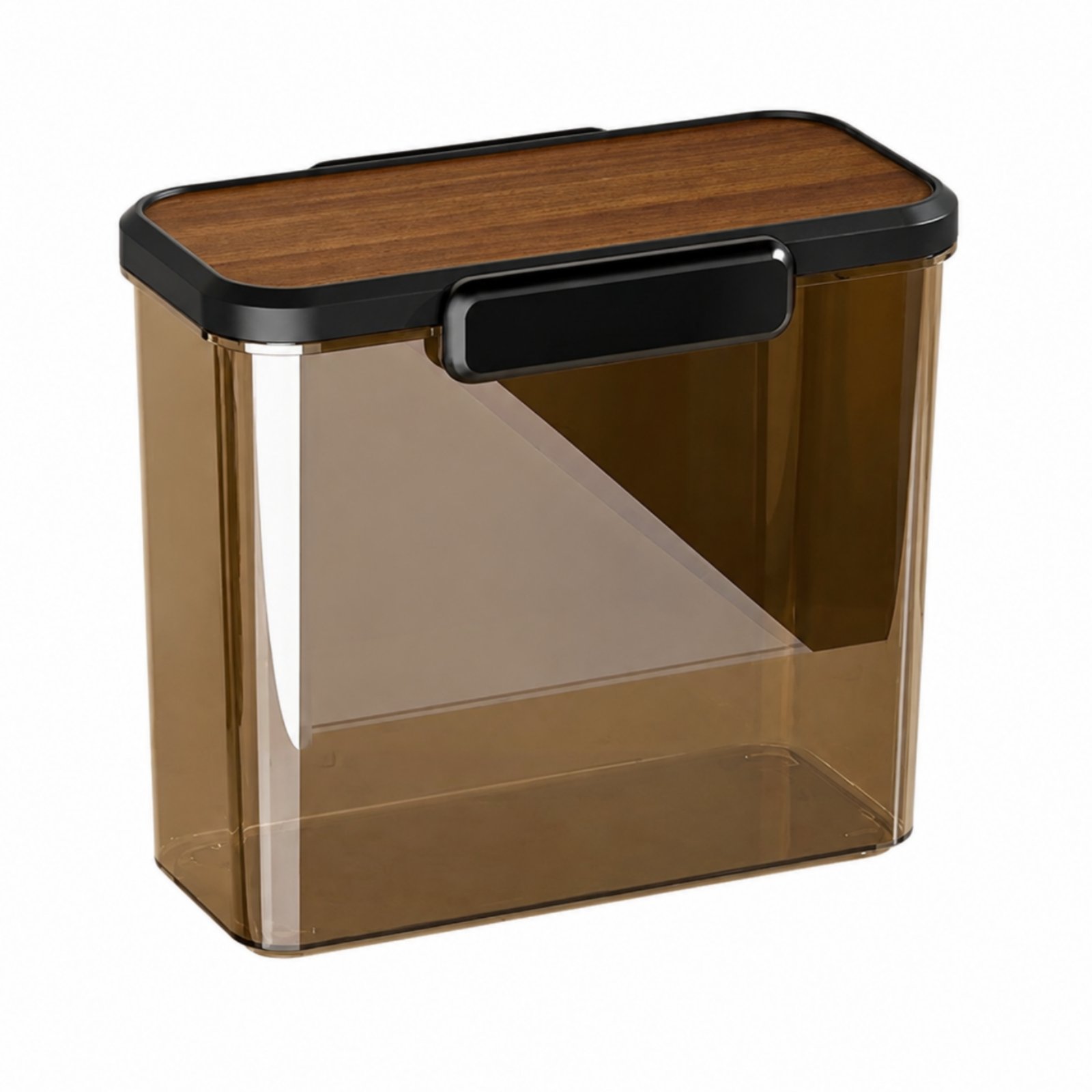 Wood-Grain Food Container