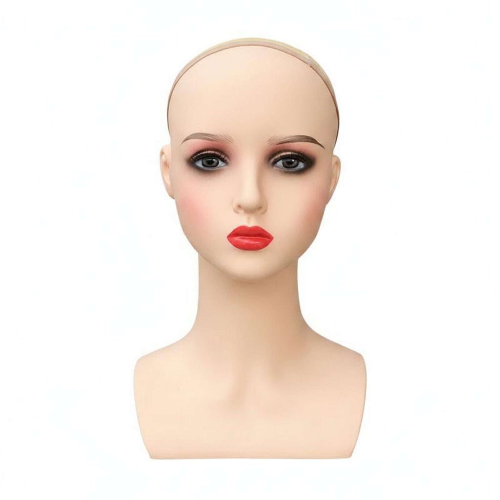 PVC Female Mannequin Head