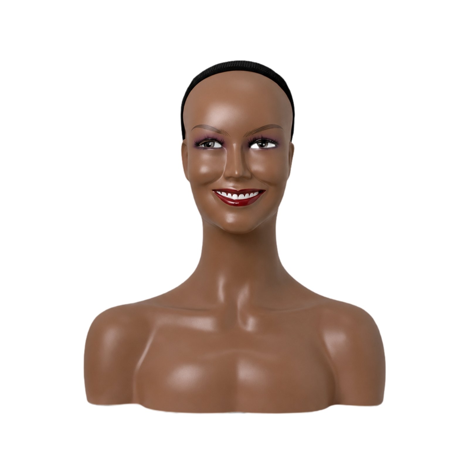 Mesh Hairpiece Mannequin Head