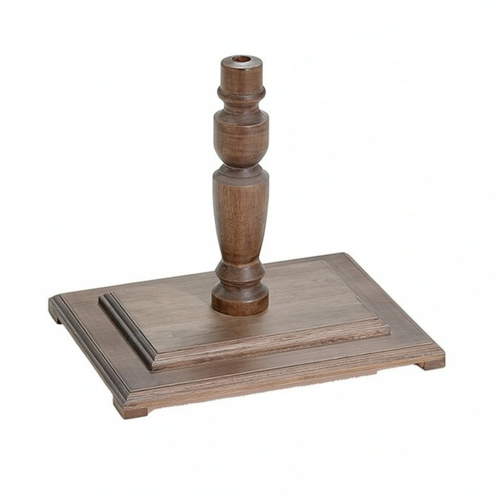 Wooden Pedestal Display Stand