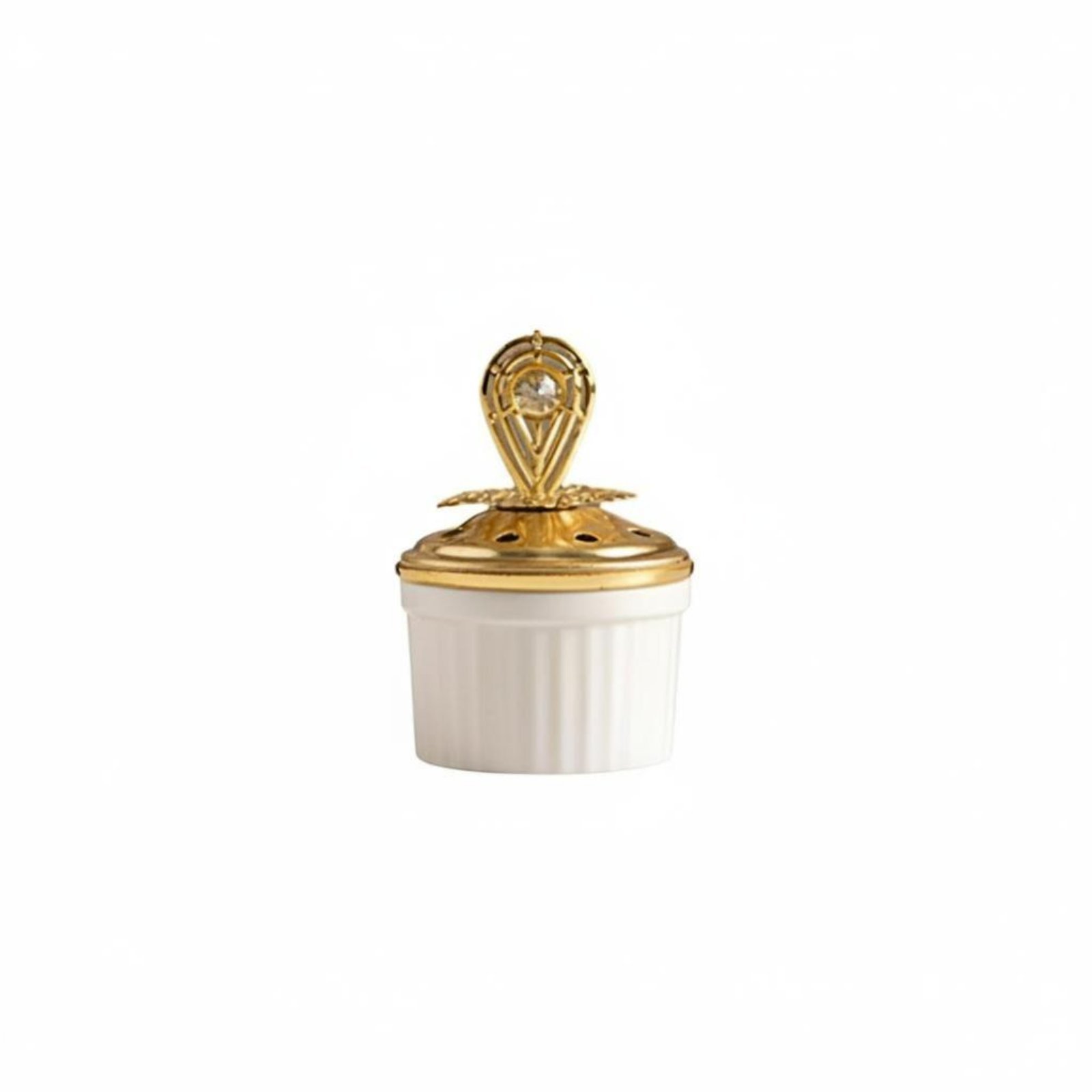 Geometric Ceramic Incense Burner