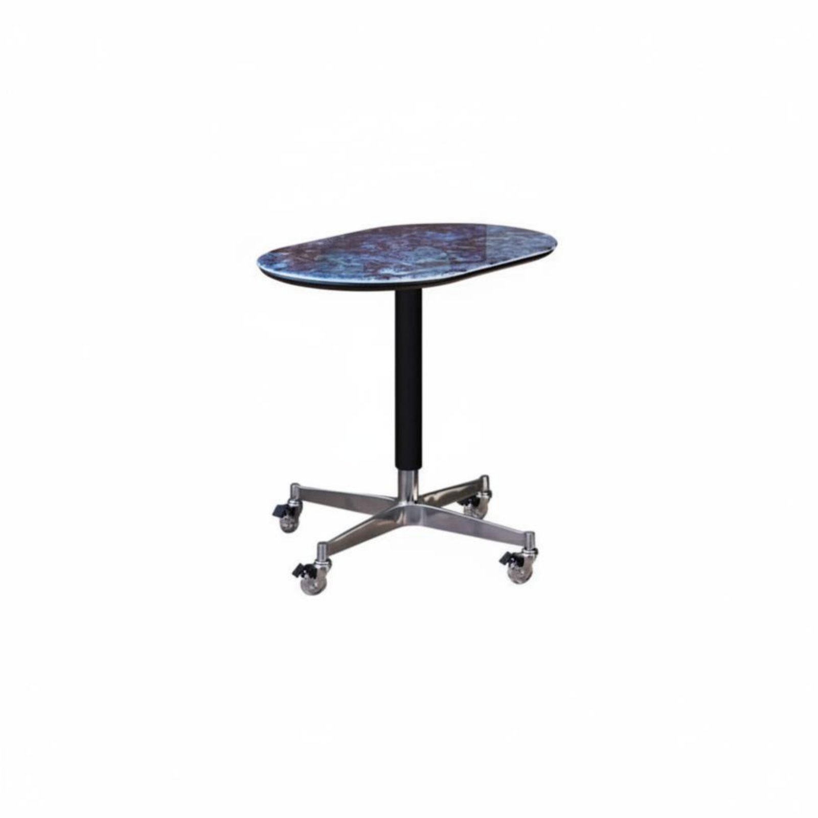 Adjustable Round Pedestal Table