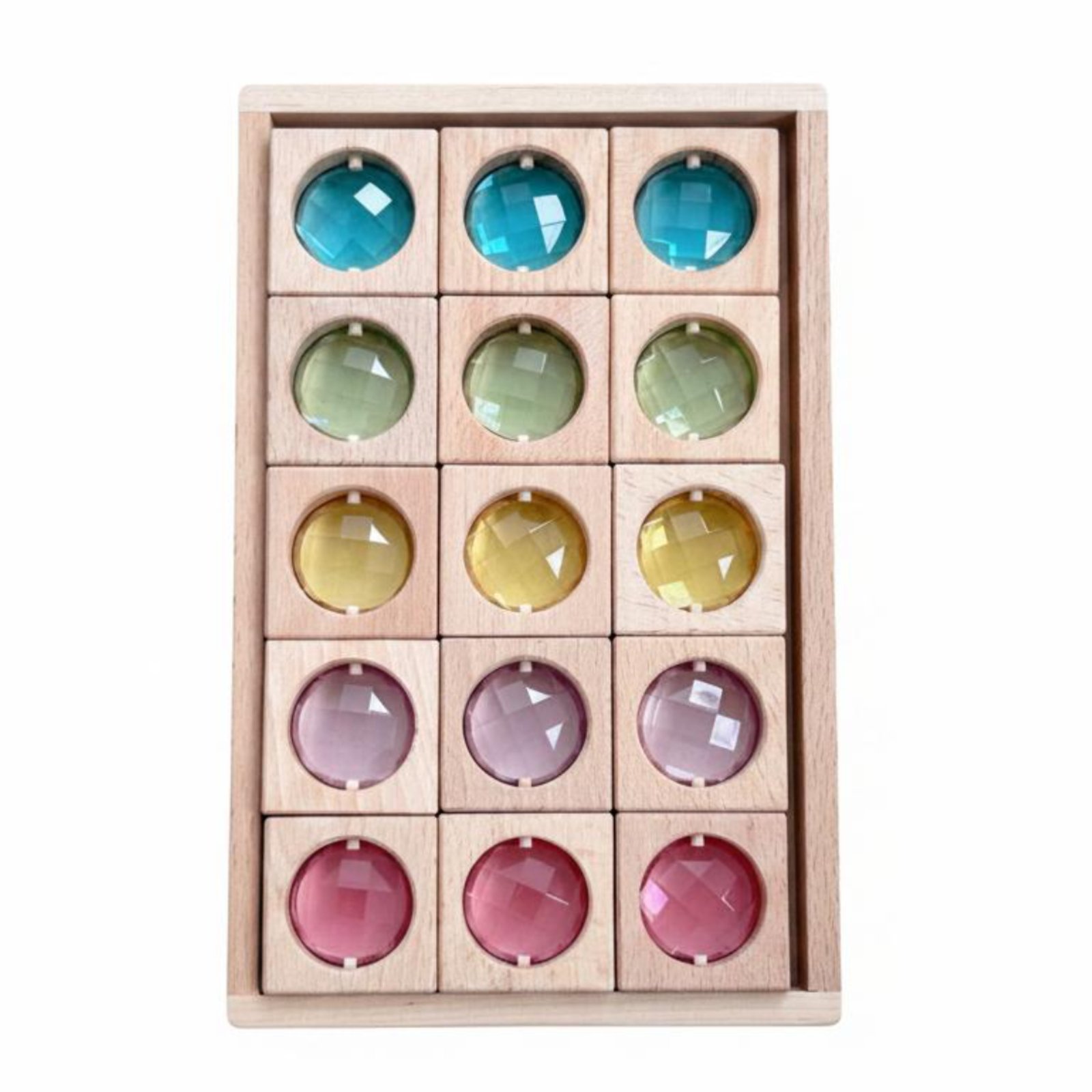 Acrylic Gem Stacking Toy