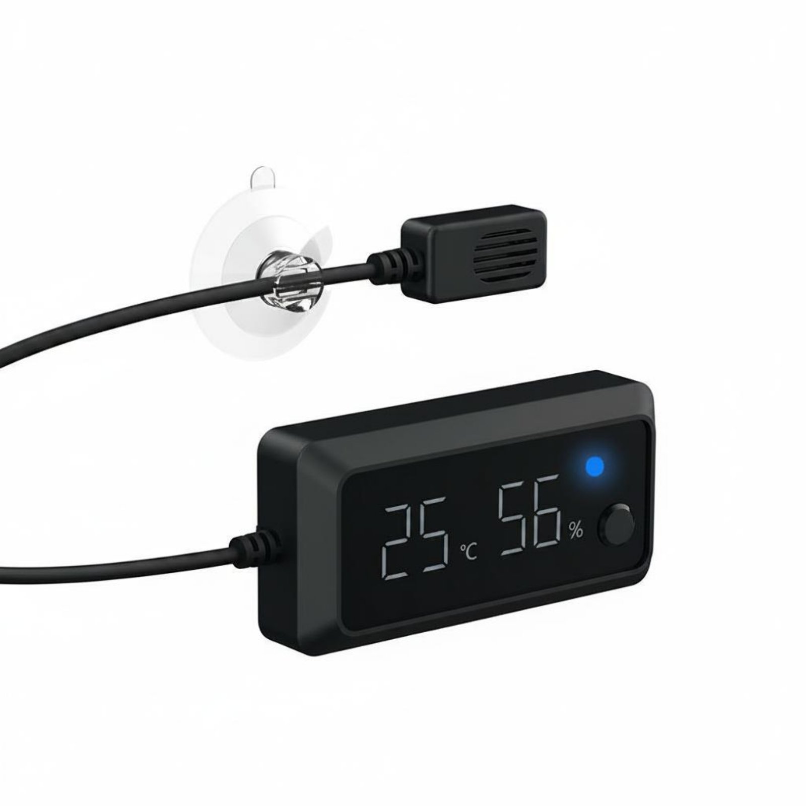 Set of 5 Wired Temperature Humidity Meter