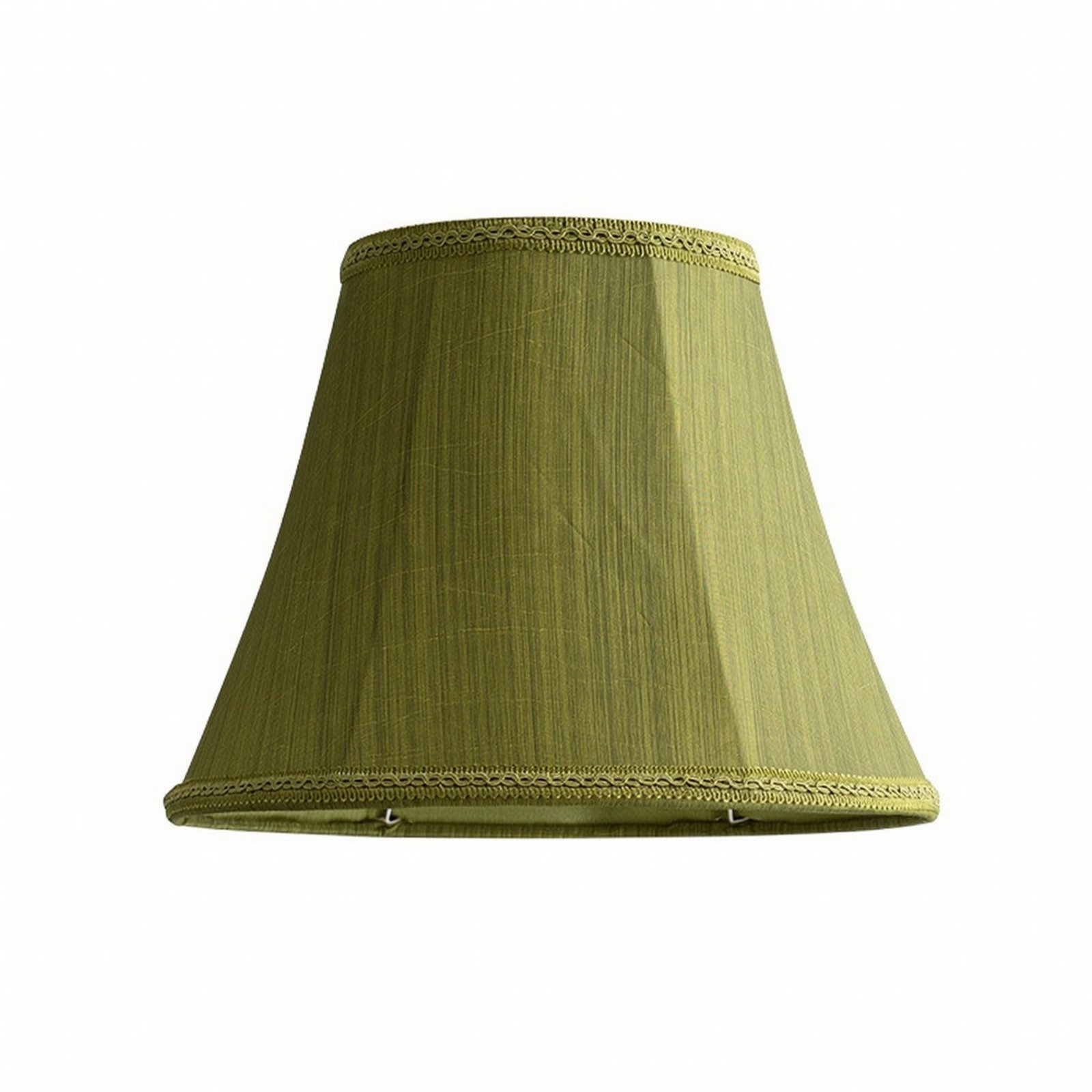 Pleated Lampshade with Lace Trim