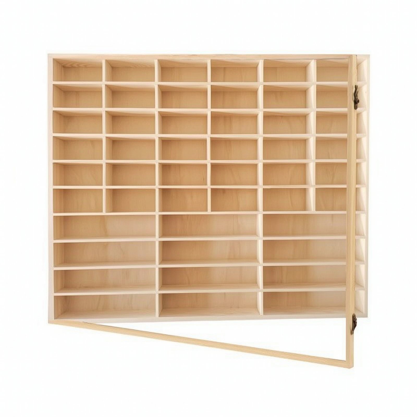 Toy Car Storage Shelf with Dustproof Cover
