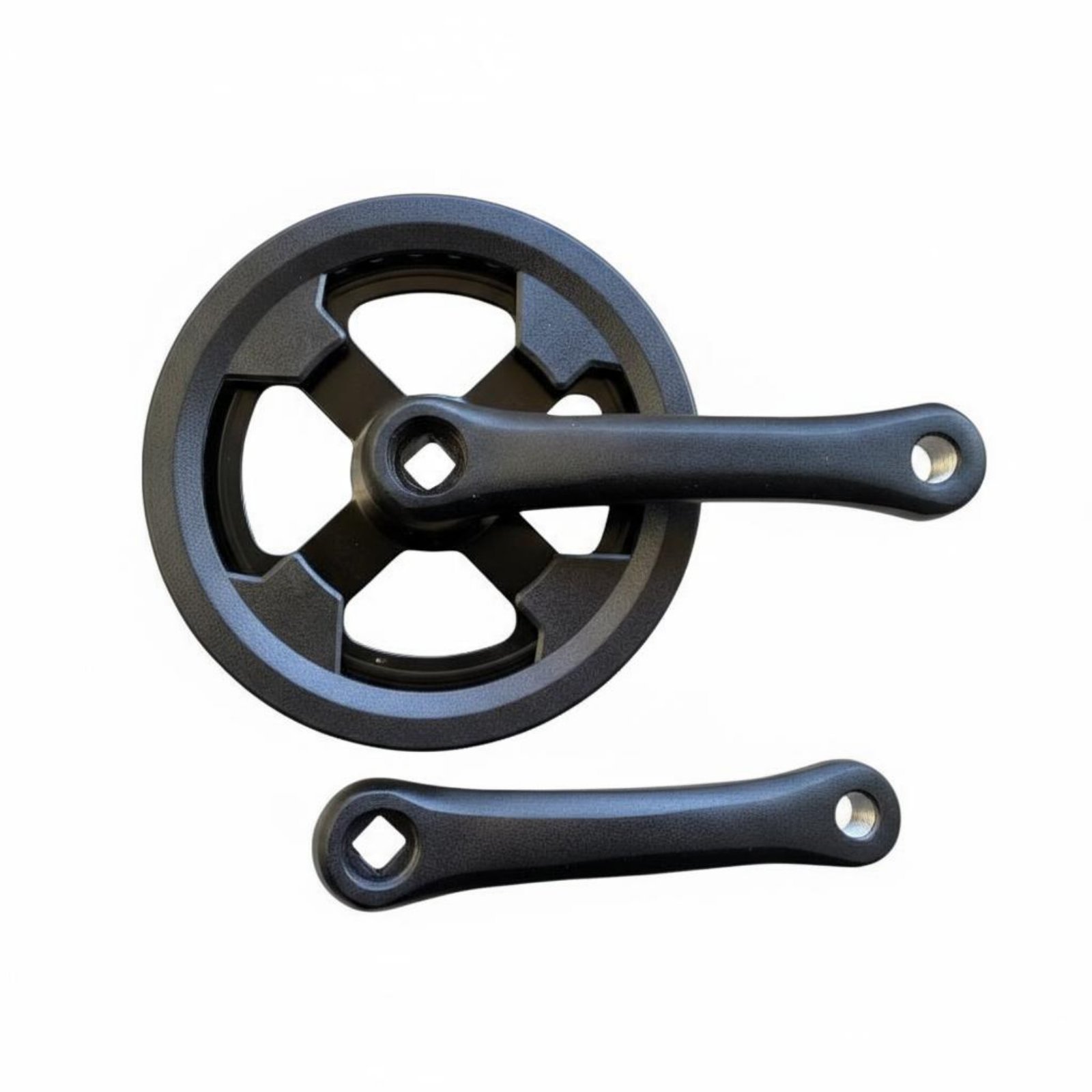 Crankset with Chain Protector