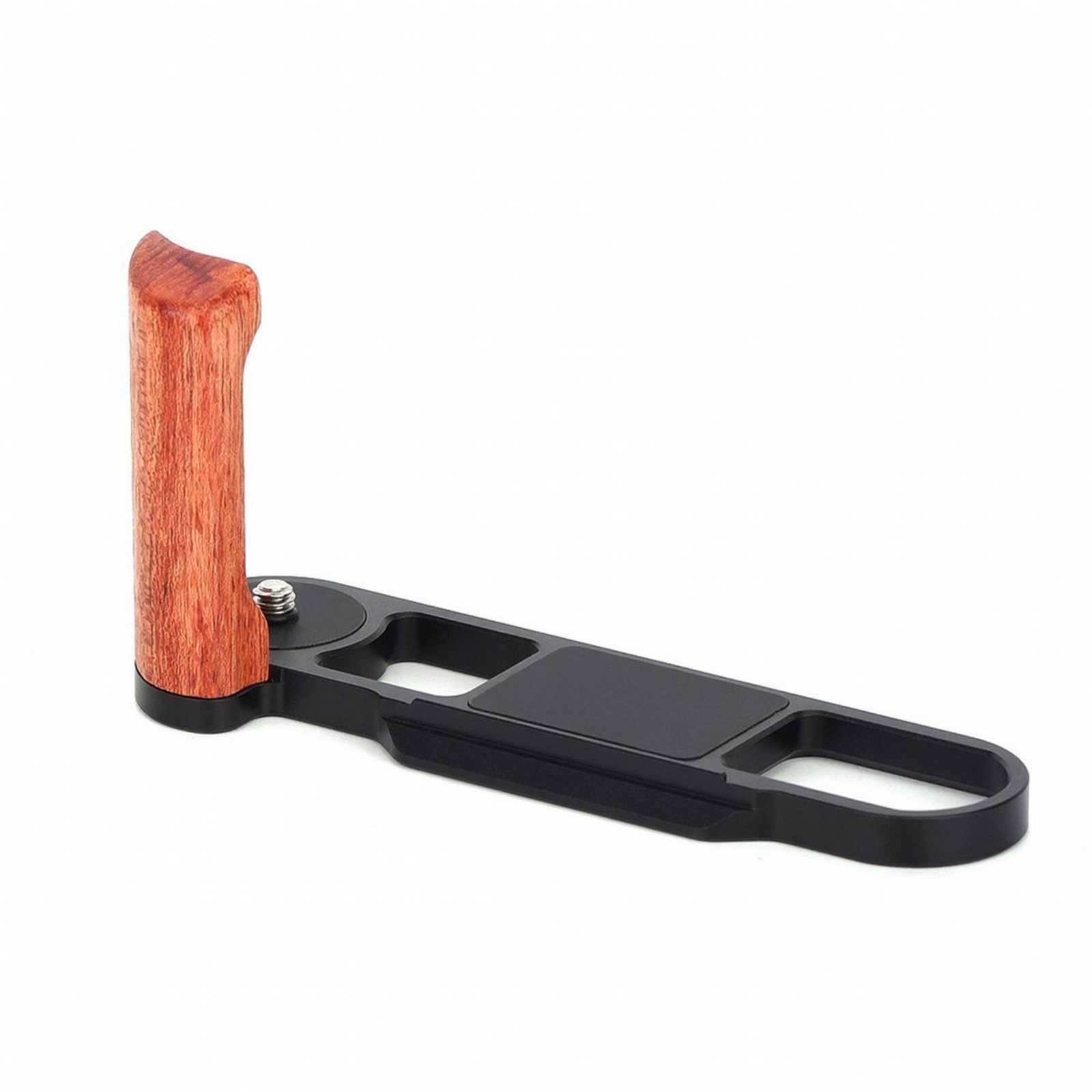 Camera Handgrip with Wooden Grip