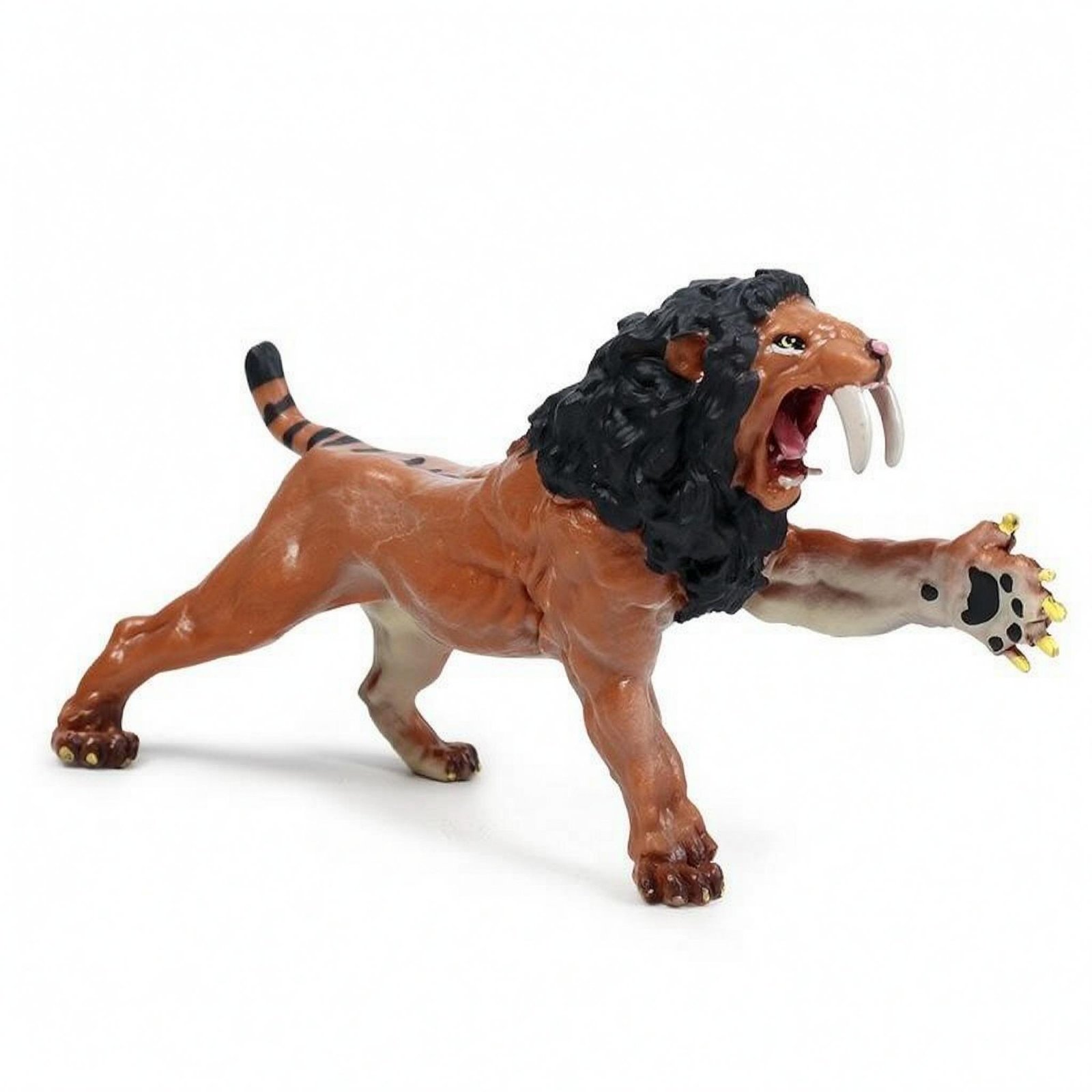 Tiger Figurine Hand-Painted