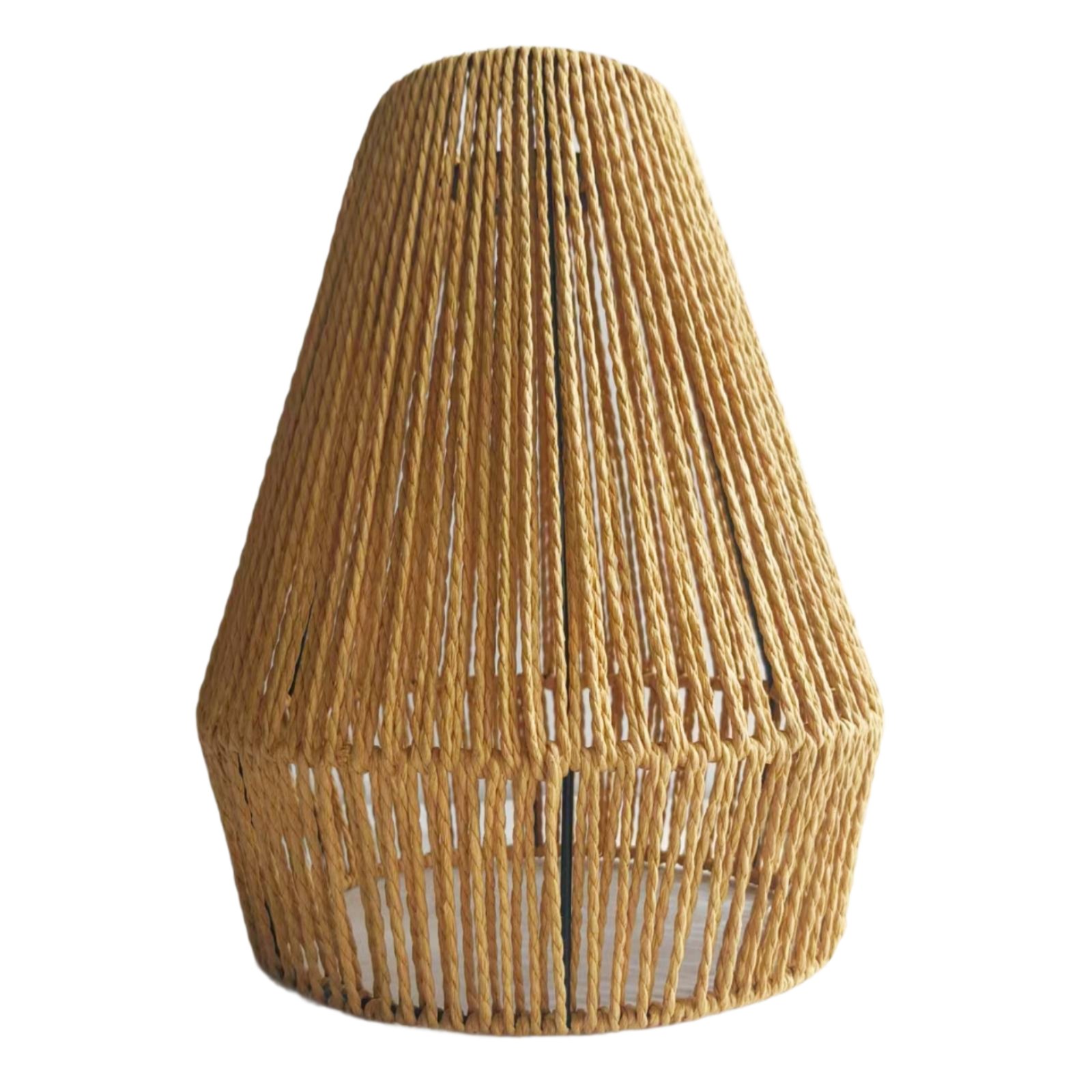 Woven Paper Rope Lampshade
