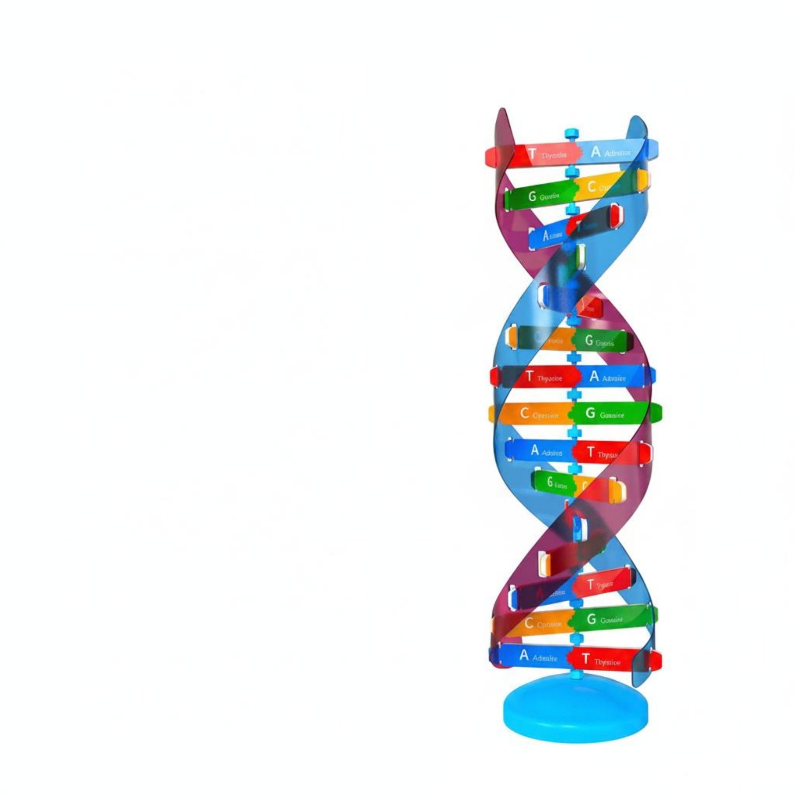 Double Spiral Genetics Model