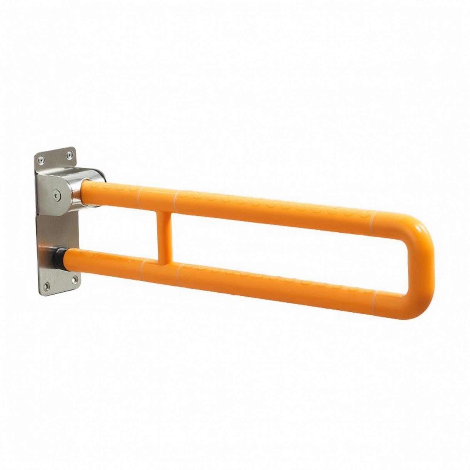 Stainless Steel Flip-Up Toilet Grab Bar