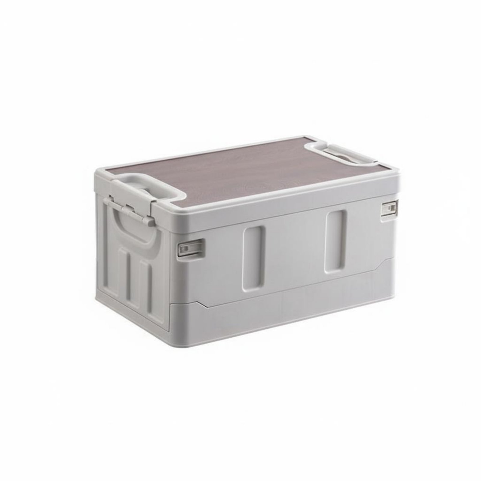 Foldable Storage Box – White, 35L