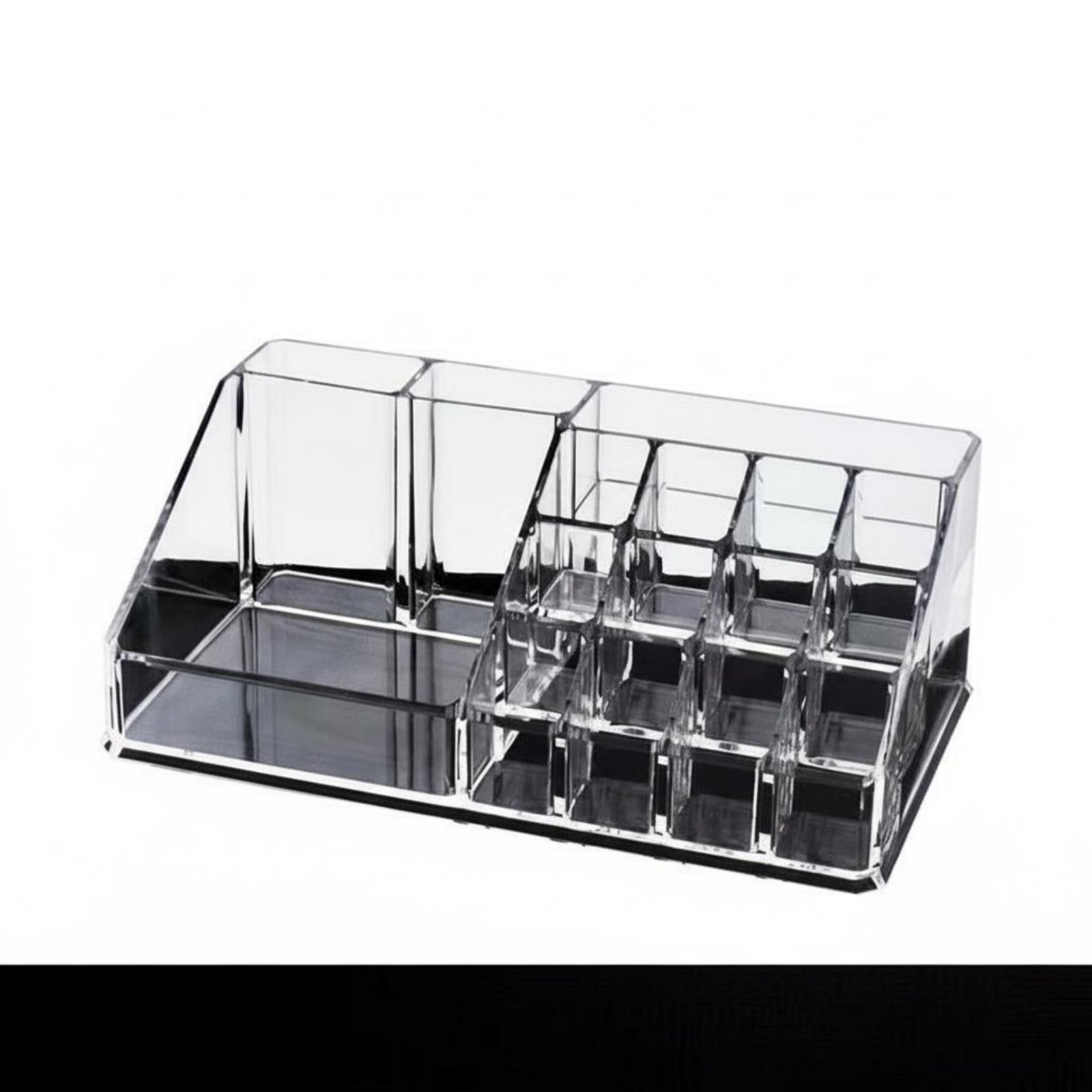 Acrylic Makeup Organizer – 16-grid Lipstick Rack