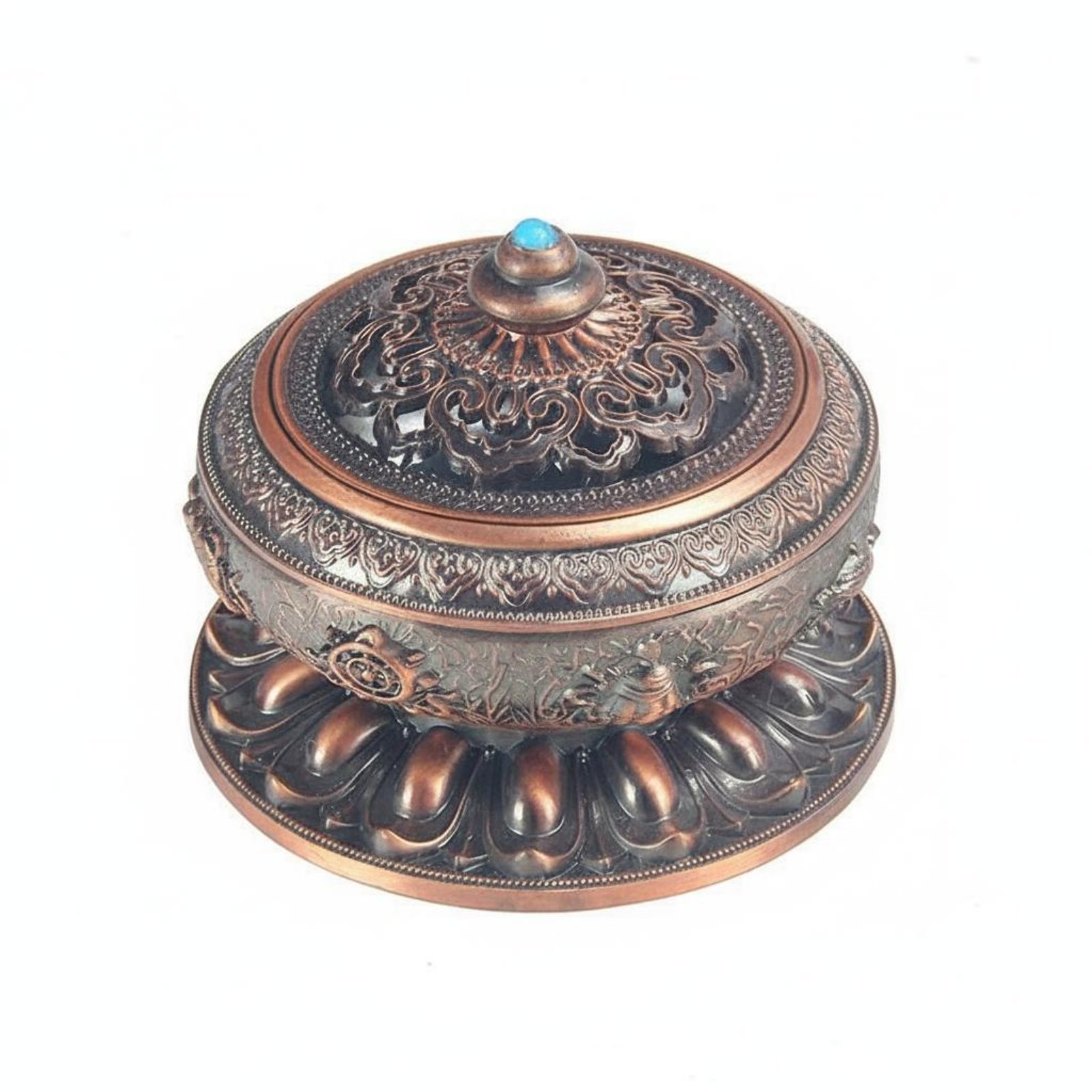 Metal Scent Burner with Lid