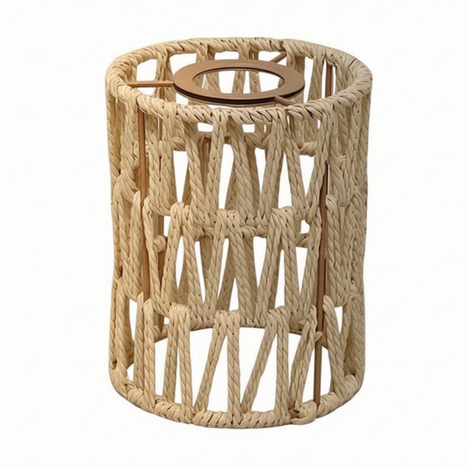 Paper Rope Lampshade Handwoven